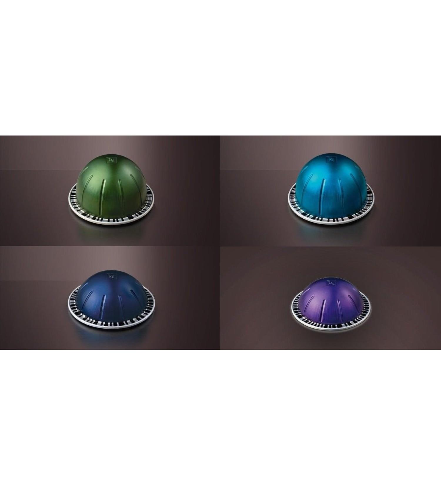 Nespresso Vertouline Intense Assortment 40 Capsules - 1 Sleeve of Each: Stormio Odacio Diavolitto & Altissio - Buy Online on SooperMarket.com