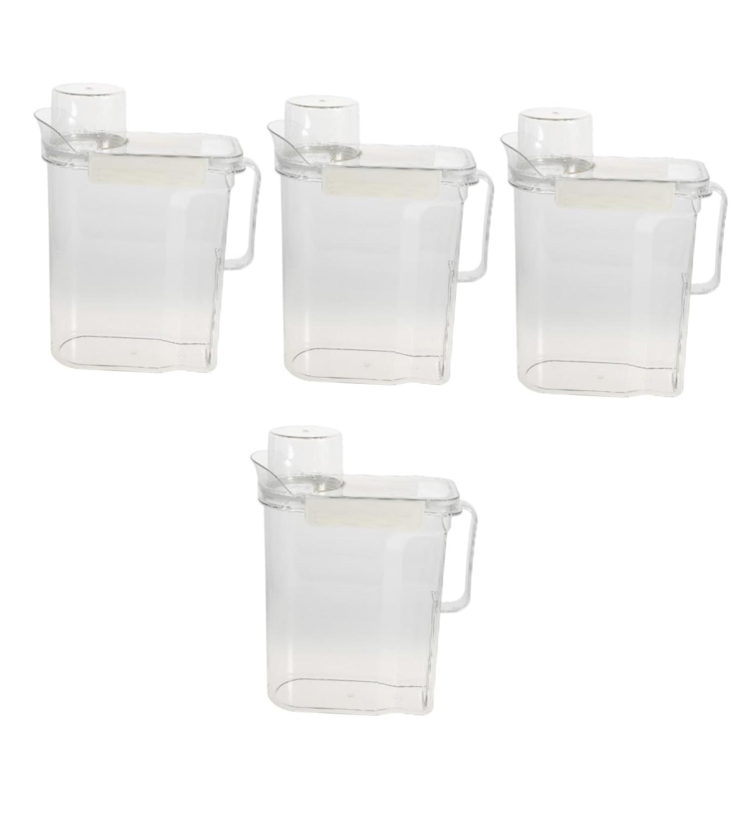 BCOATH 4pcs Laundry Storage Box Scented Laundry Laundry Canisters Plastic Transparent - Buy Online on SooperMarket.com