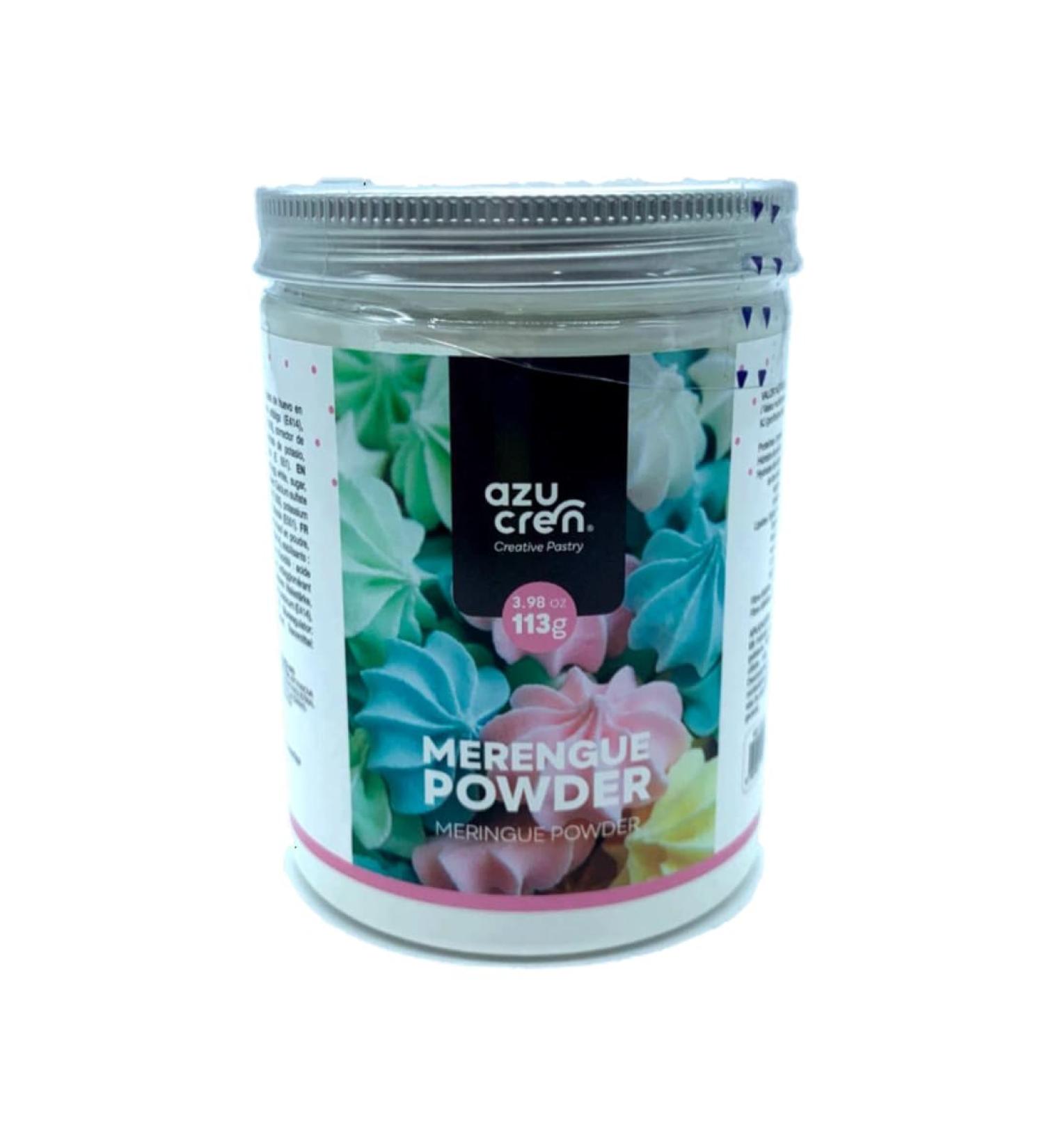 Azucren Meringue Powder for Making Meringues Pavlova and American Buttercream. The Powder is Ready to Use Just add Water (1:3) and sugar if desired. 113 g. - Buy Online on SooperMarket.com