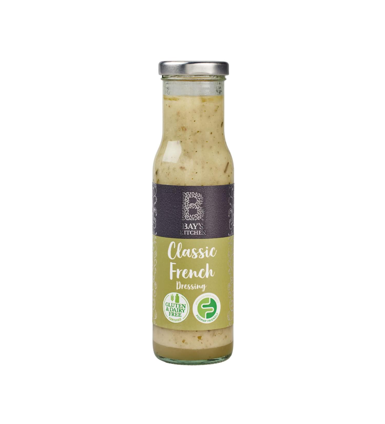 Bay's Kitchen Low FODMAP Classic French Salad Dressing - Gluten-Free, IBS-Friendly & Vegan (230g) - Buy Online on SooperMarket.com