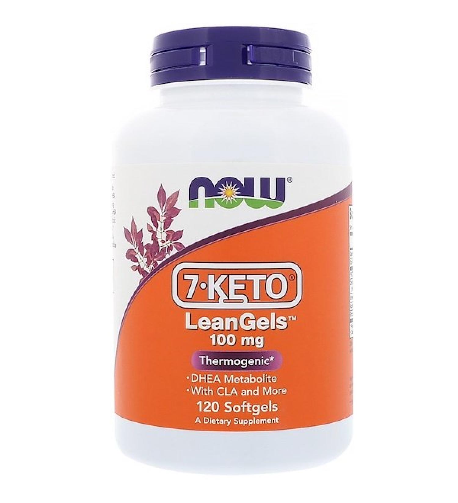 Now Foods 7-Keto LeanGels 100 mg 120 Softgels