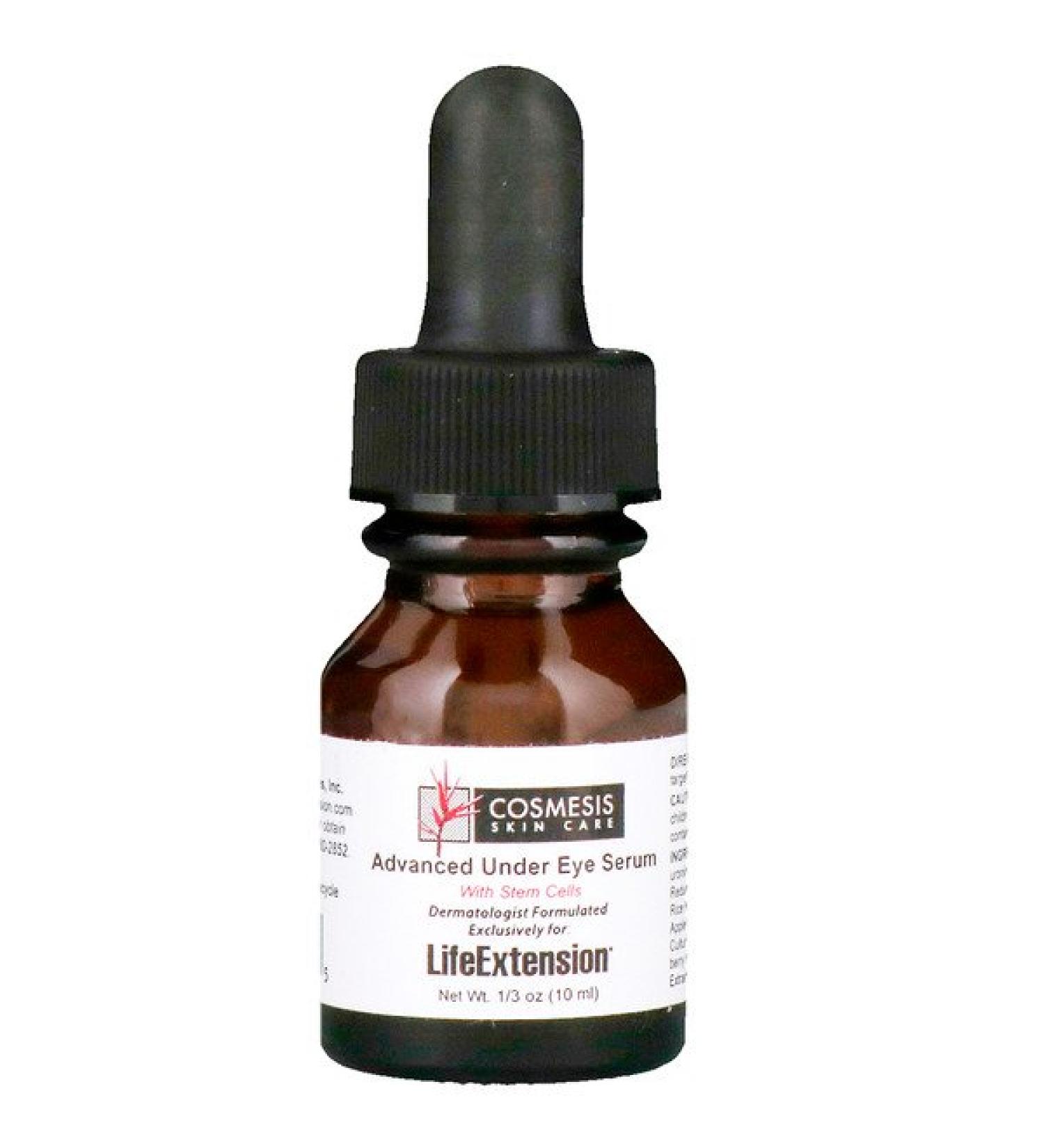 Life Extension Cosmesis Skin Care Advanced Under Eye Serum 1/3 oz (10 ml)