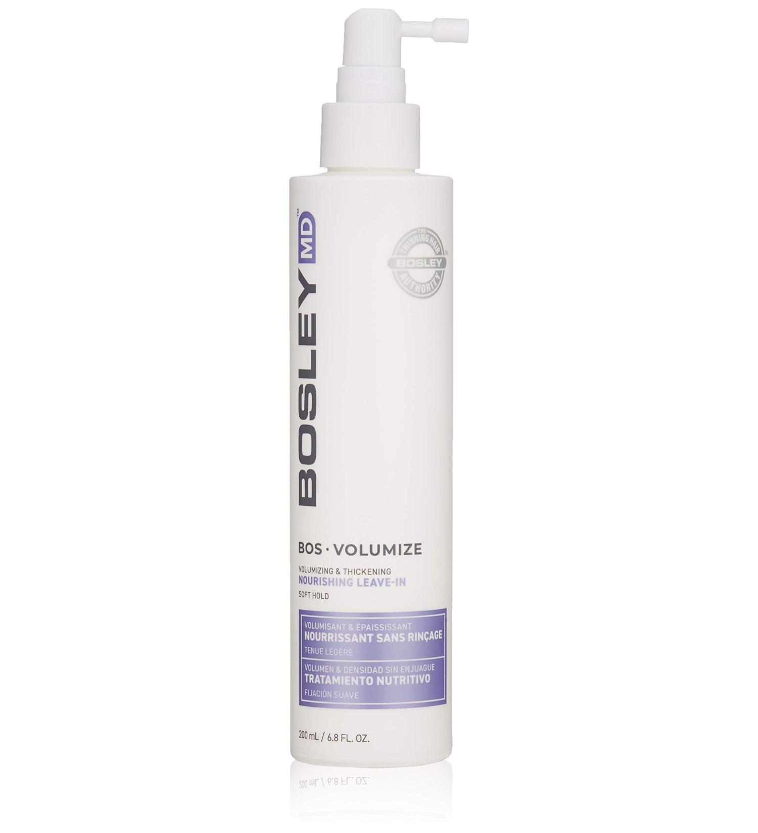Bosley Nourishing Leave-In Soft Hold - 6.8 fl oz | Hydrating Hair Care - Buy Online on SooperMarket.com