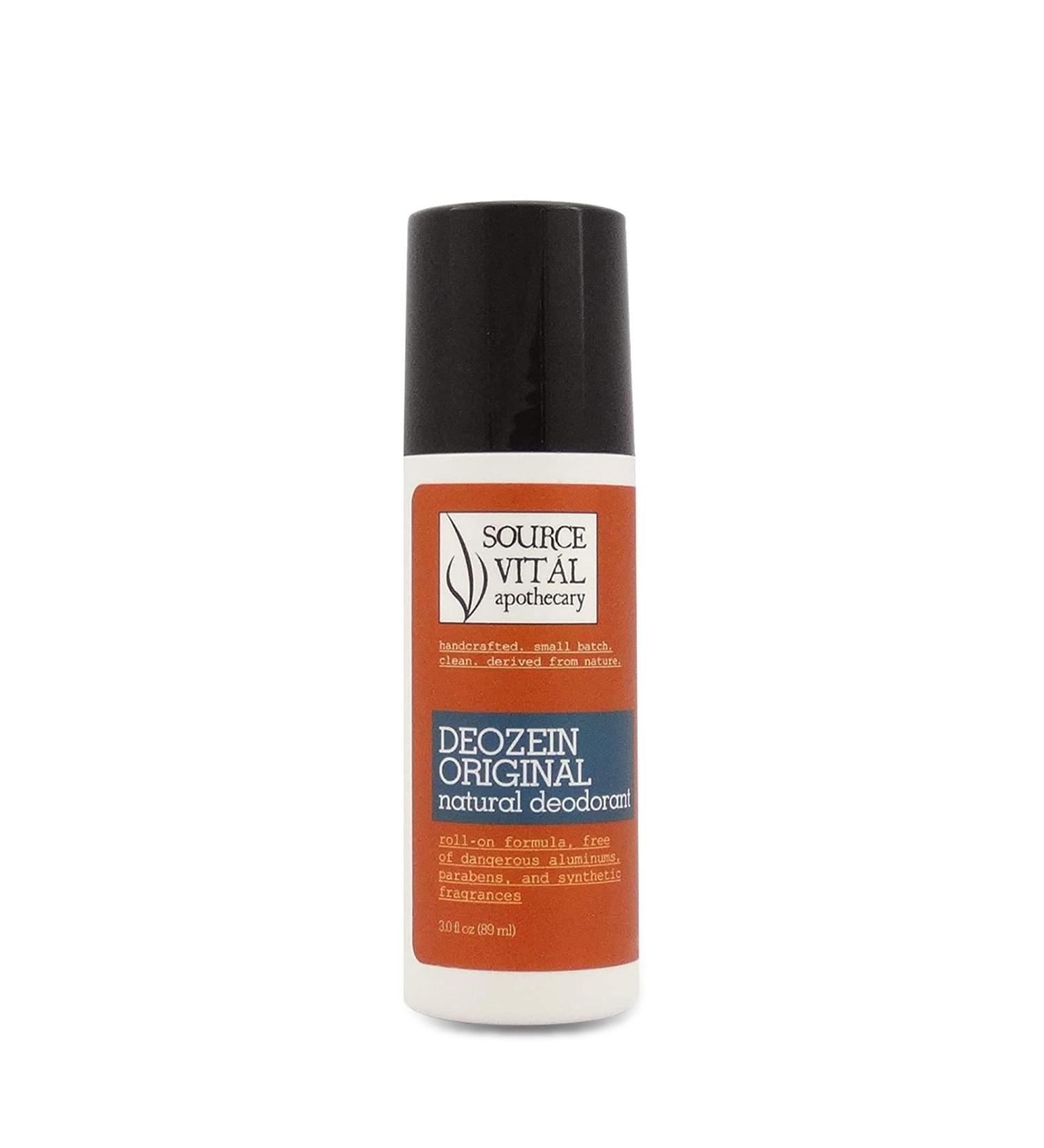 Deozein Original Roll-On Deodorant | All Natural & Paraben Free | Earthy Herbal Scent | 3 fl. Oz - Buy Online on SooperMarket.com