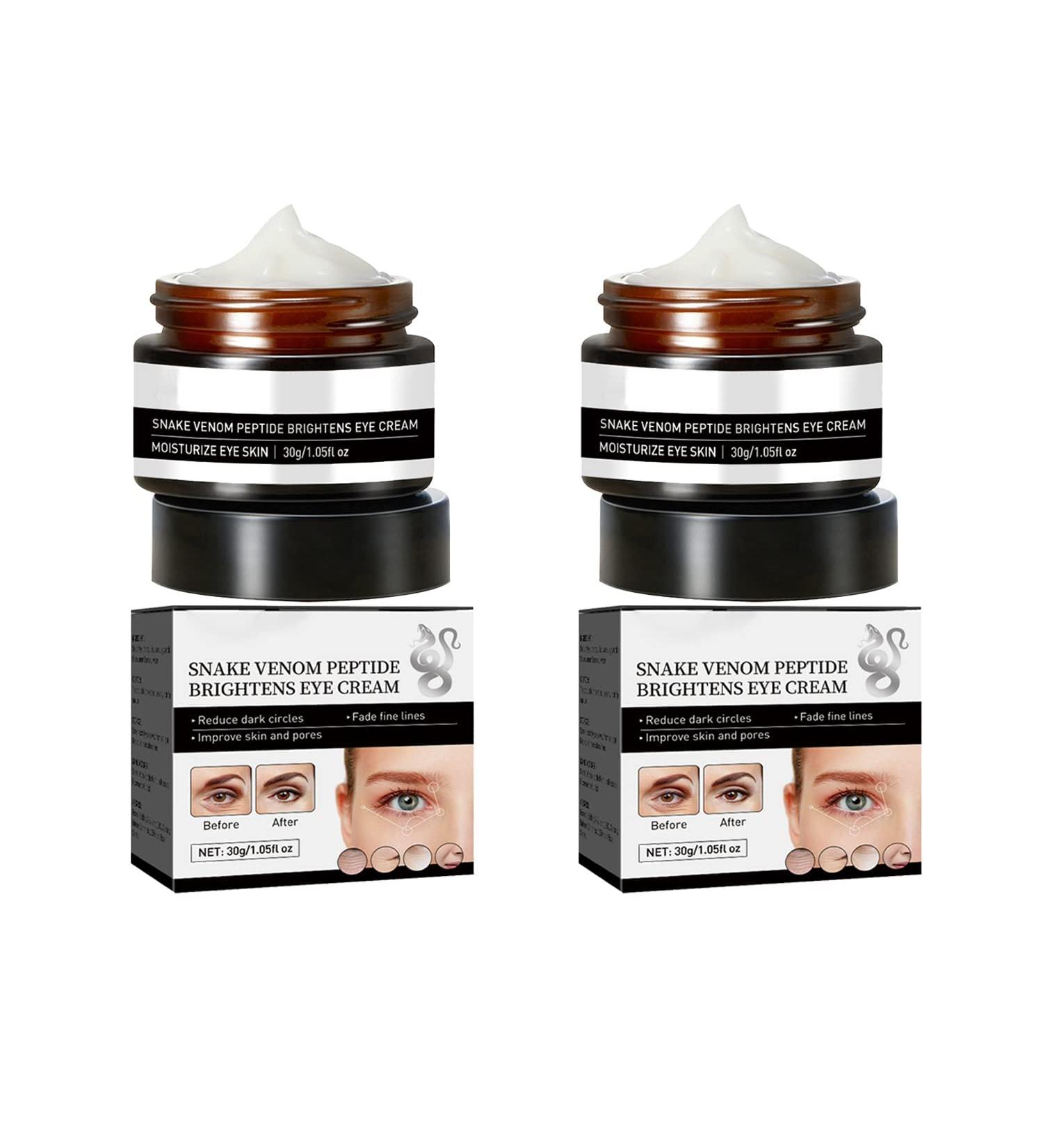 Verfons Firming Eye Cream Duo - Snake Venom Formula | Fades Fine Lines & Wrinkles - Buy Online on SooperMarket.com