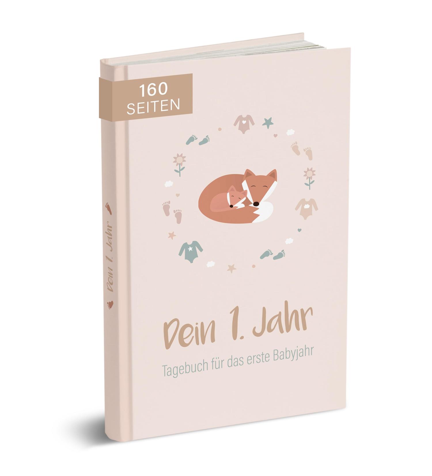 Mintkind Baby Album Your First Year of Life - Personalized A5 Baby Photo Album & Diary | Perfect Gift for Boys & Girls | Create Cherished Memories from 0 Months - Buy Online on SooperMarket.com