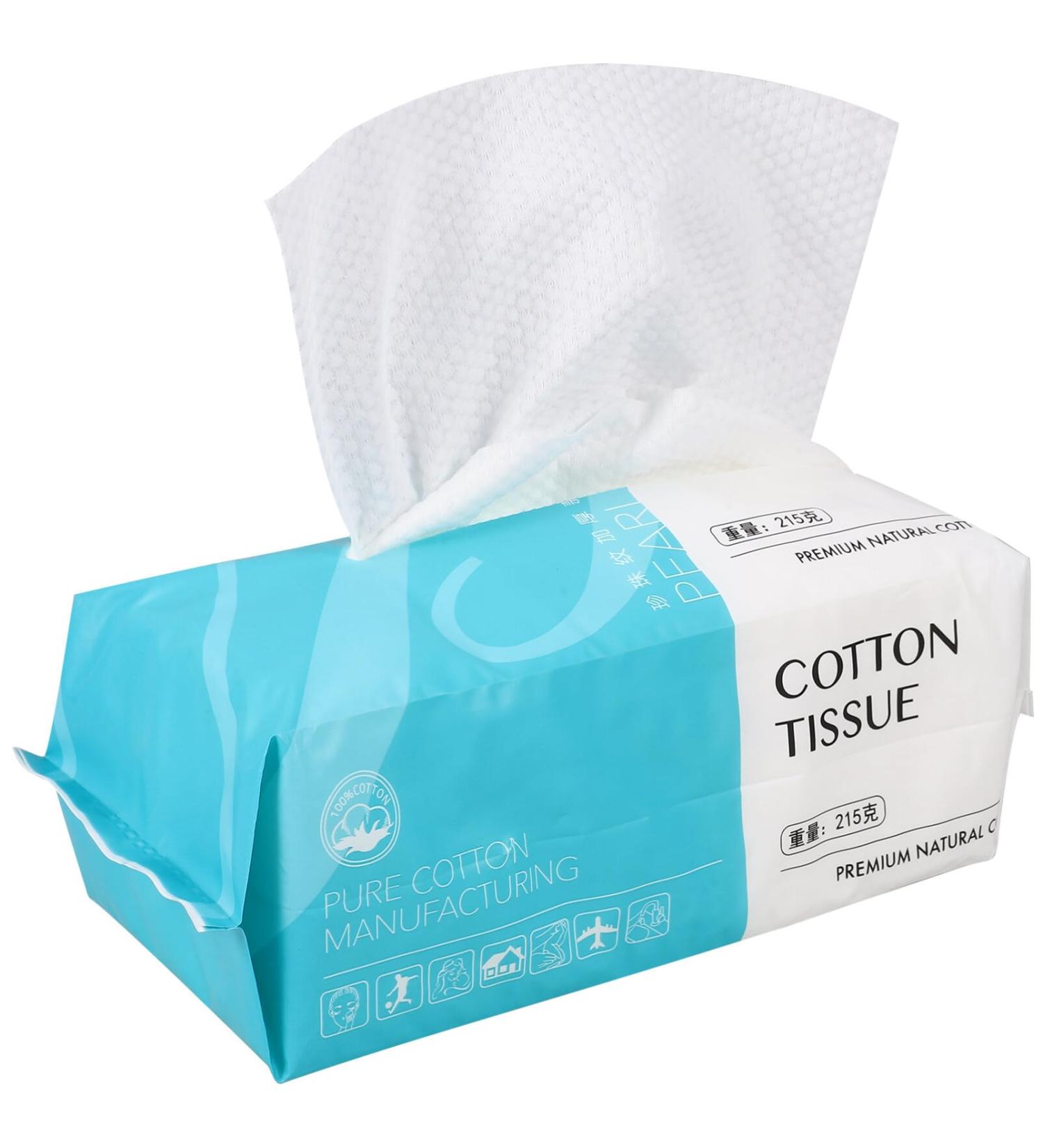 minkissy 1 Bag Disposable Face Towel Washing Facial Tissue Makeup Removing Face Towel - Buy Online on SooperMarket.com