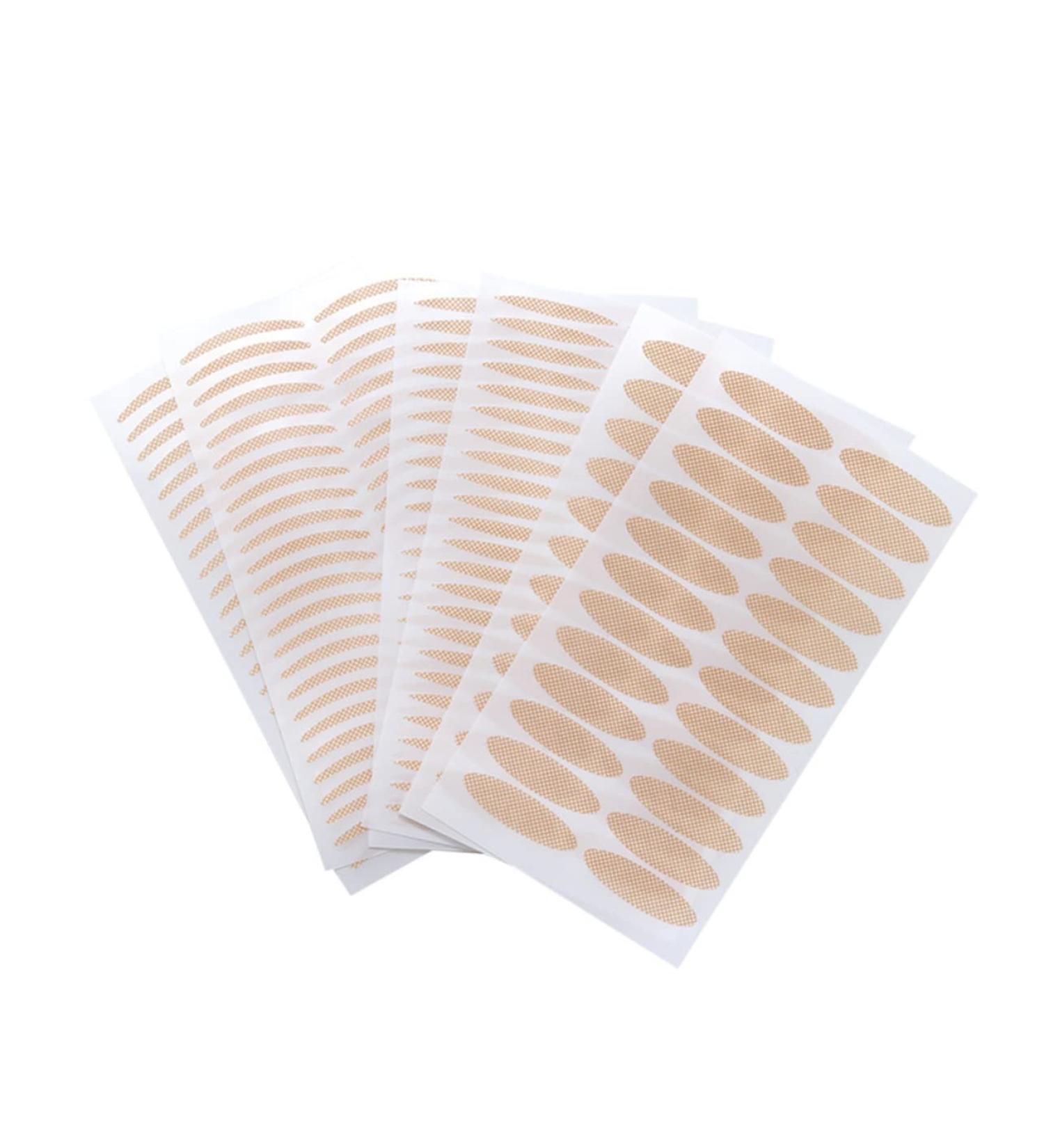 Mikinona 60 Sheets Stickers Fiber Eyelid Lift Strip Lace Double Eyelid Sticker Adhesive Tape No Trace Man - Buy Online on SooperMarket.com