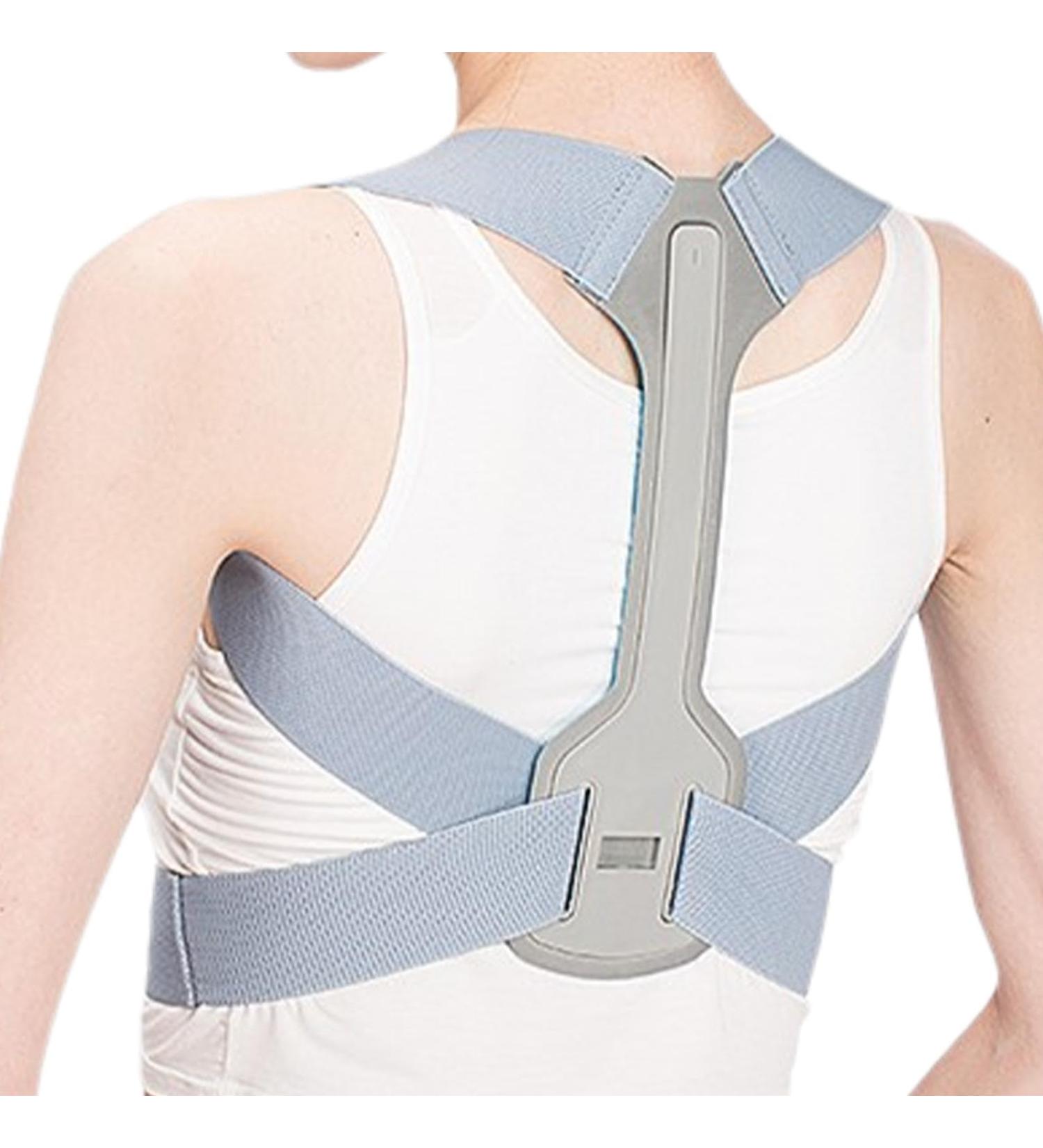 Back Brace | Adjustable Corrector Back Brace Instant Corrector Stretchy Corrector Belt Back Straightener Corrector - Buy Online on SooperMarket.com