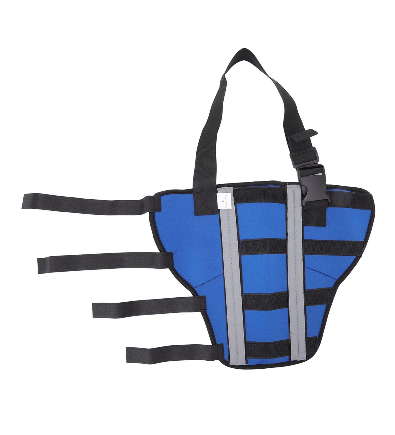 Dog Right Rear Leg Hock Brace - Neoprene Material Prevents Injuries Provides Stability with Support Strip Reflective Strip for Dogs (S) - Buy Online on SooperMarket.com