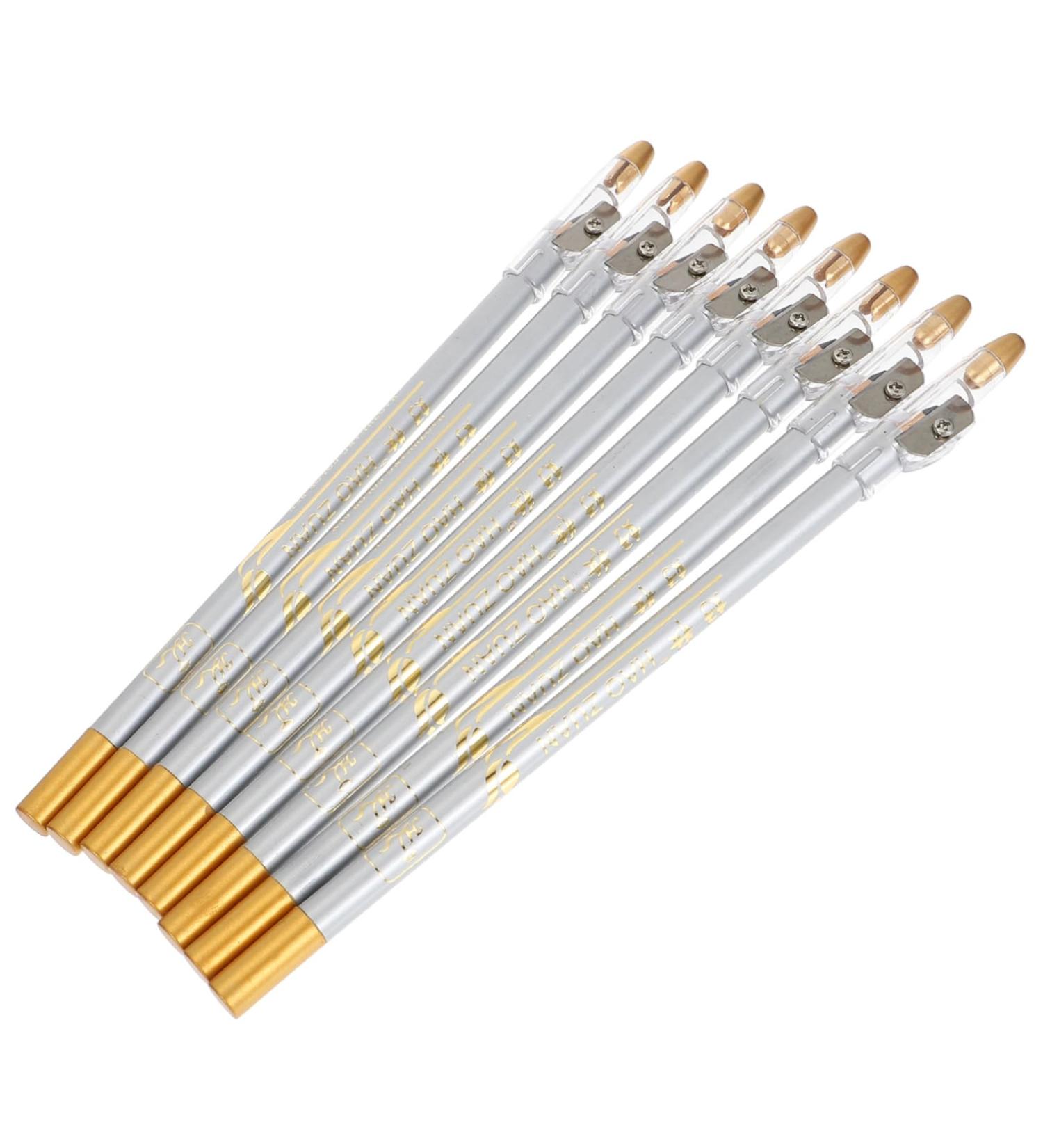 Mikinona Makeup Pen 8pcs Pen Brighten Pencils Girls with Eyeliner Eyebrow Sharpener -in- Pencil Women Strokes Tool Make Up Pen - Buy Online on SooperMarket.com
