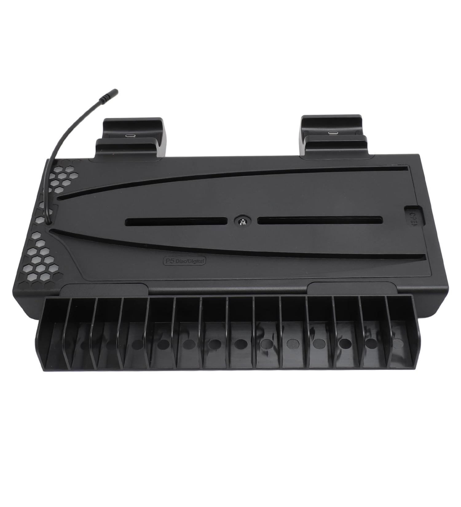 Game Controller RGB Cooling Base & Dual Charging Station - Efficient Cooling Stand for Gaming Consoles (Black) | Shop Internationally - Buy Online on SooperMarket.com