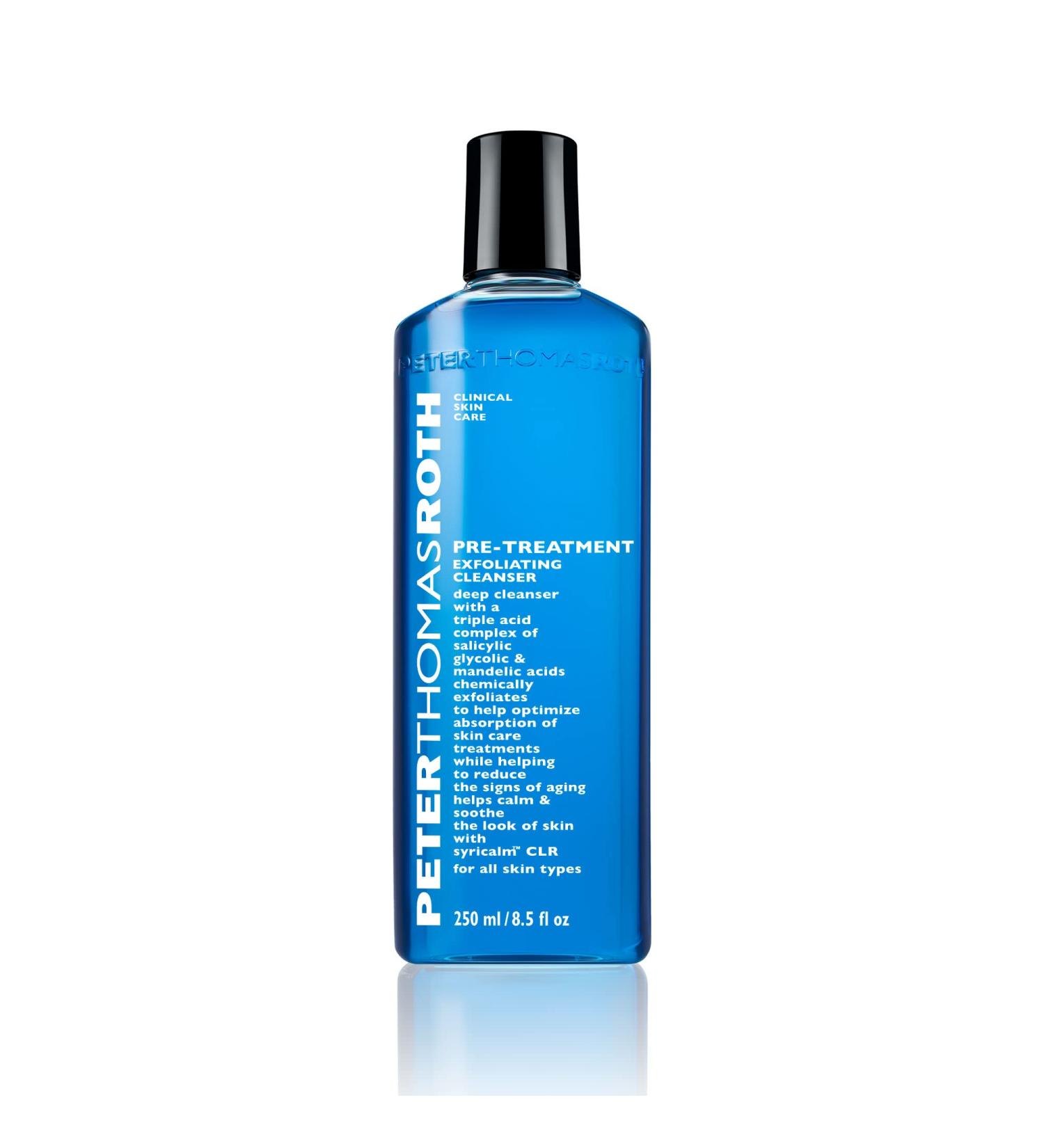 Peter Thomas Roth Pre-Treatment Exfoliating Cleanser with Salicylic, Glycolic & Mandelic Acid | Anti-Aging Formula - Buy Online on SooperMarket.com
