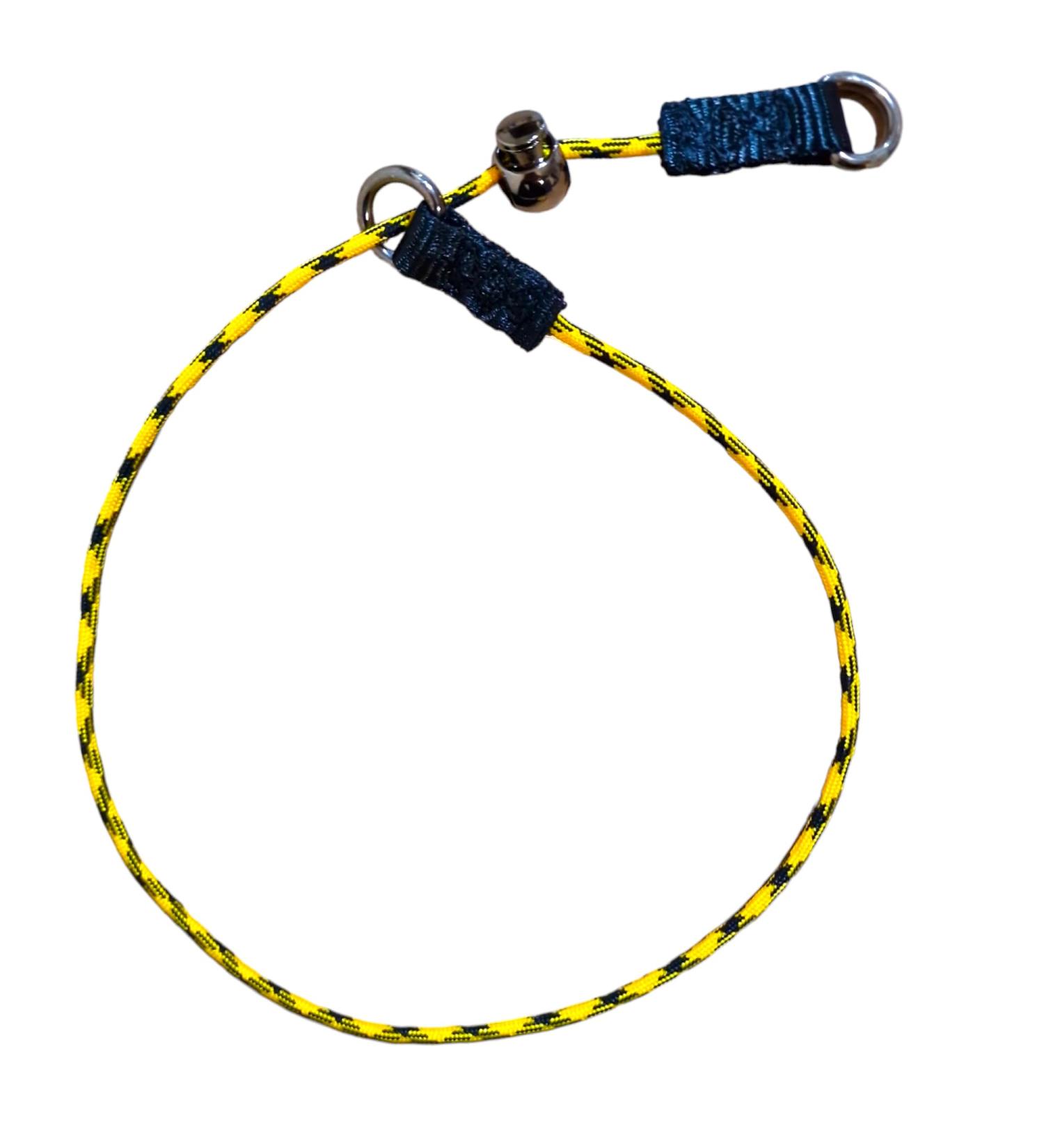 Handmade 4mm EQ K9 Slip Collar for Dog Training - Chrome Limiter, Strap Handle - L (56cm) - Buy Online on SooperMarket.com