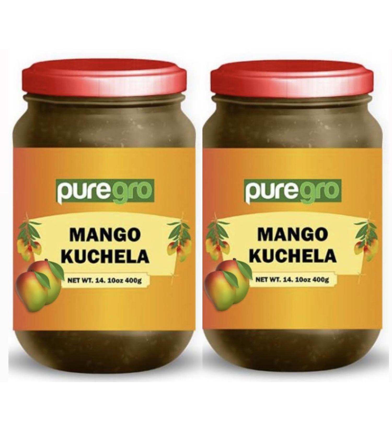 Puregro Mango KUCHELA 400g (PACK OF 2) Mangue Green MANGO. - Buy Online on SooperMarket.com
