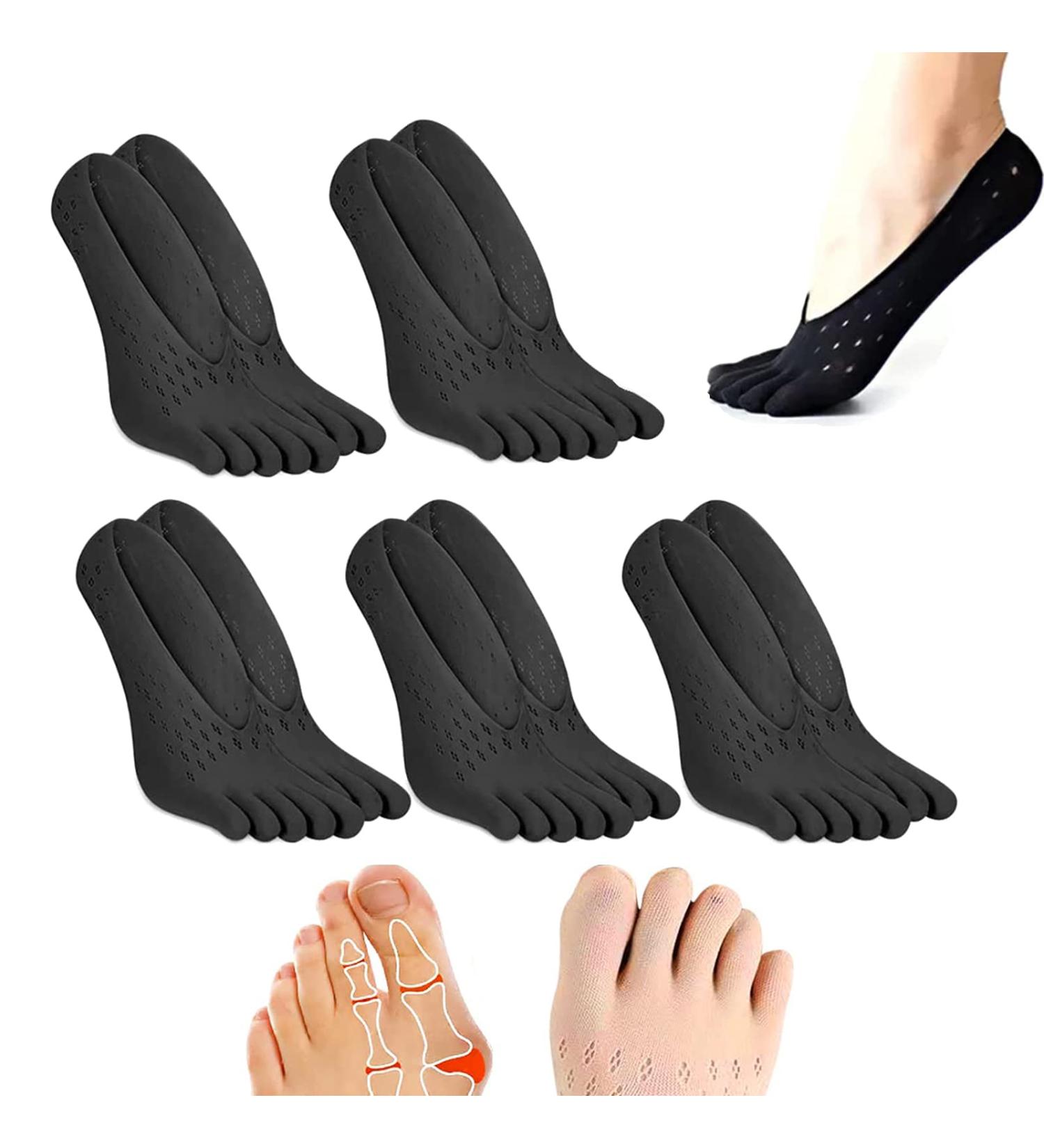 Projoint Antibunions Health Socks - Bunion Relief & Strongjoints Support (5PCS Black) - Buy Online on SooperMarket.com