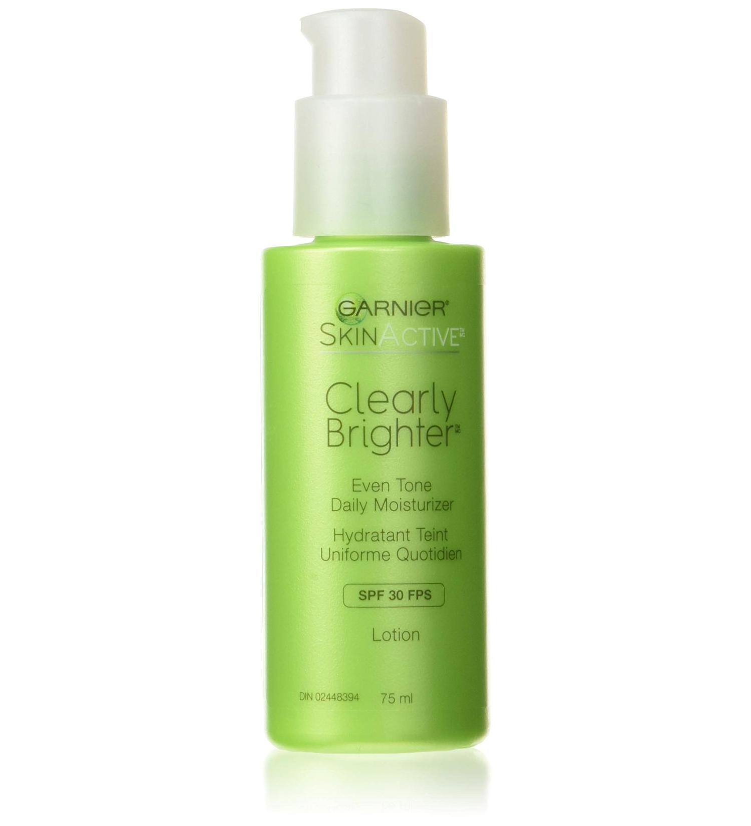 Garnier SkinActive Clearly Brighter Moisturizer SPF 30 - Anti-Sun Damage, 2.5 oz - Buy Online on SooperMarket.com