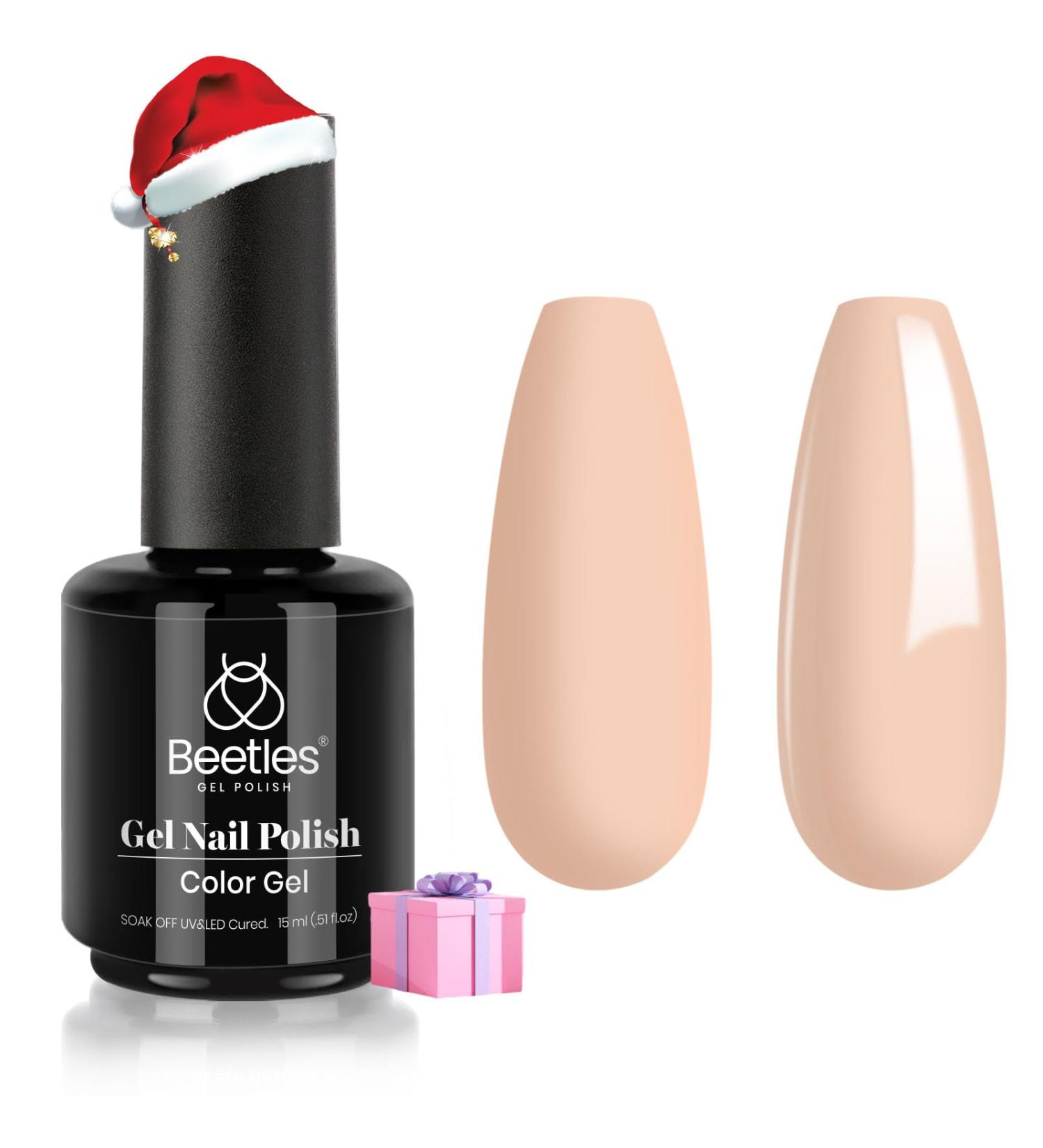 Beetles 15ml E-Sugar Donut Gel Polish - Neutral Brown Pink Color | Soak Off LED Gel for All Season | Natural Nail Lamp Polish - Buy Online on SooperMarket.com