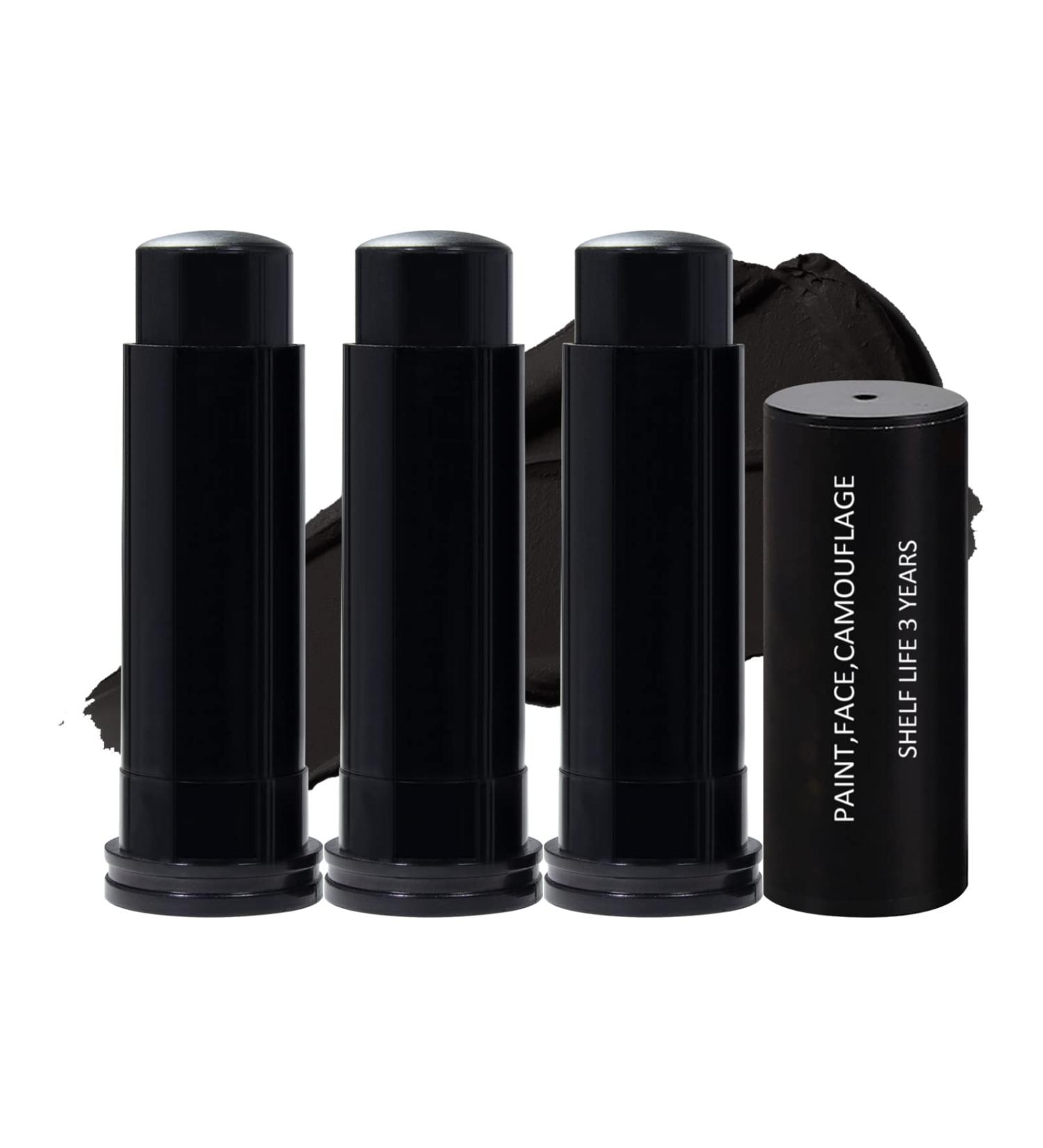DAGEDA 3Pcs EyeBlack Stick - Long-Lasting Sports Face Paint for Baseball, Football, Softball - Easy to Apply Black Face Makeup - Buy Online on SooperMarket.com