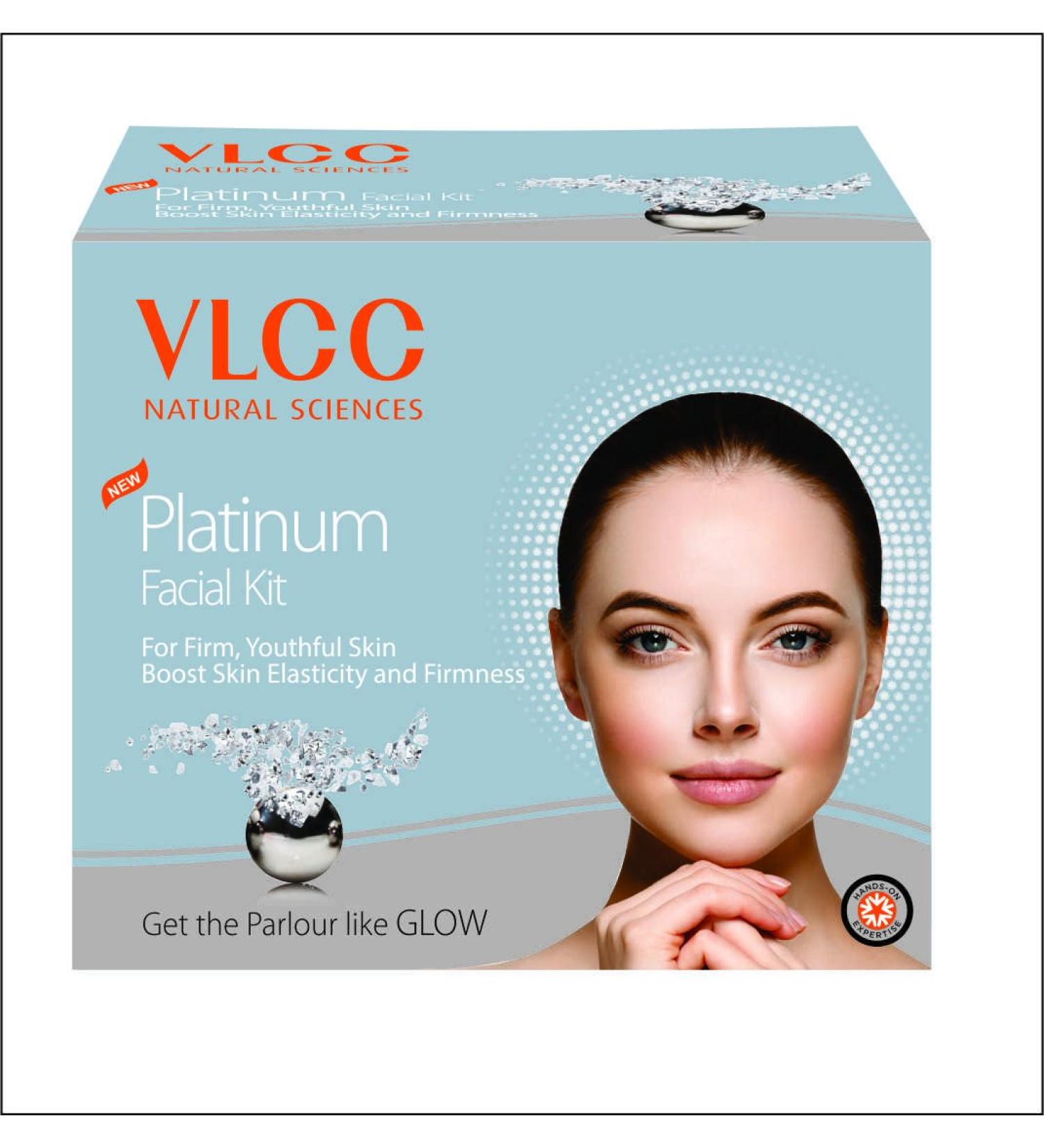 VLCC Platinum Facial Kit For Firm- Youthful Skin(60gm)