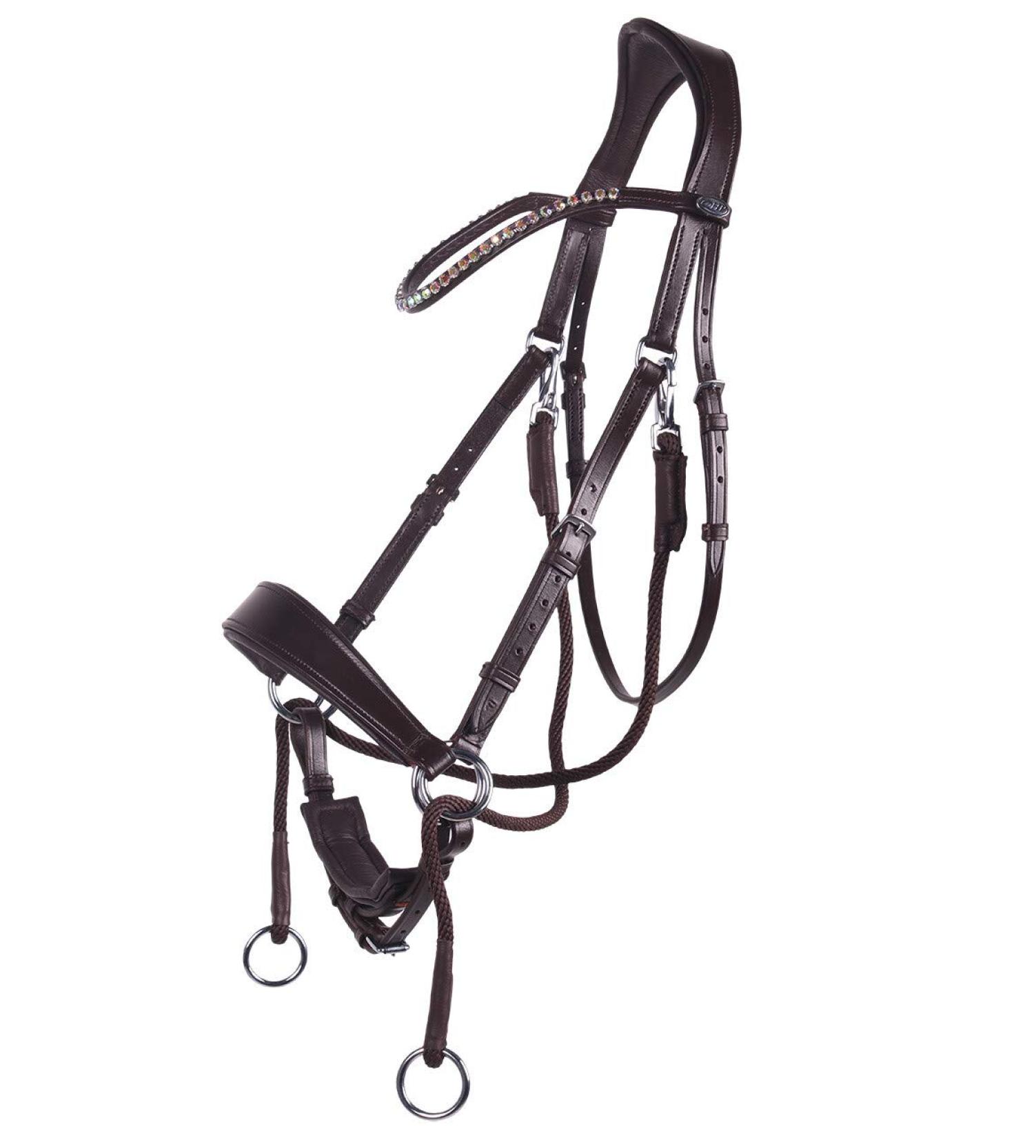 Buy Discussed Sunna Bridle - Anatomically Shaped Durable Multifunctional & Comfortable for Warmbloods | International Shipping Available - Buy Online on SooperMarket.com