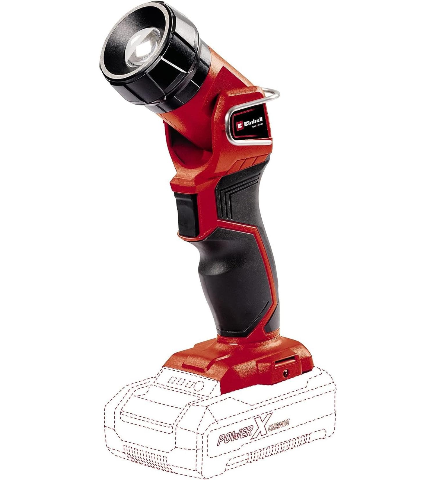 Einhell TC-CL 18 Li H-SOLO Battery Lamp | Power X-Change 18V 280 Lumen 33m Range Swiveling LED Light - No Battery/Charger Included | International Shipping Available - Buy Online on SooperMarket.com