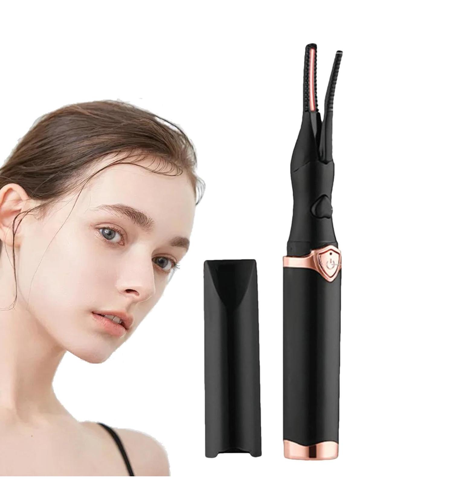 kivrimlarv Heated Eyelash Curler Wand | Rapid Heated Eyelash Curlers - USB Heated Eyelash Curler Wand with Intelligent Temperature Control for Both Natural and False Eyelashes - Buy Online on SooperMarket.com