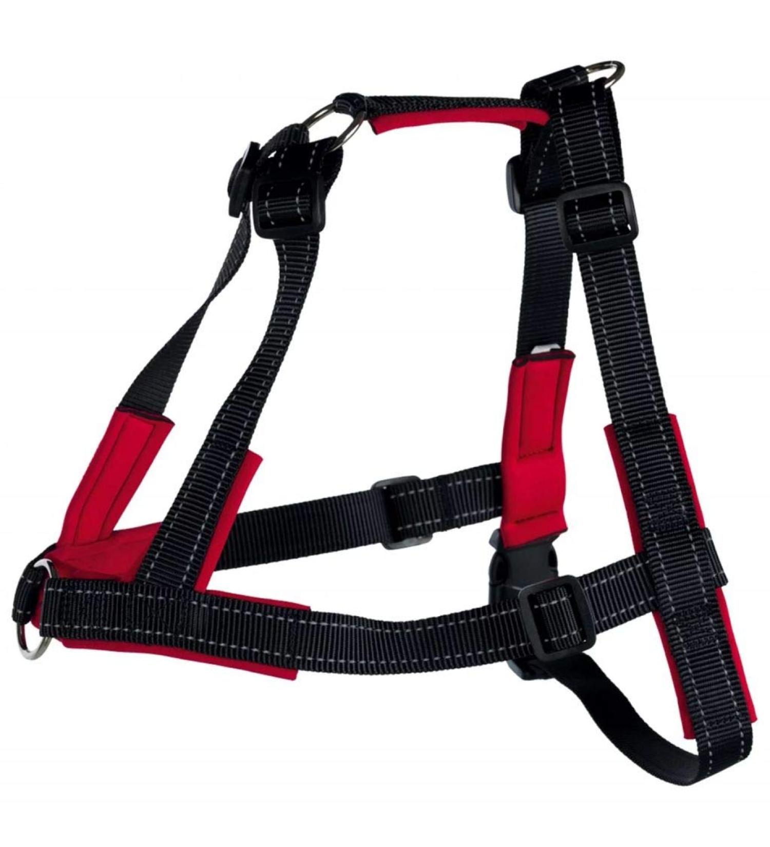 Buy Trixie Trainer Crockery Lead'n'Walk Soft Size M-L (55-90cm) | Anti-Draw & Adjustable for Medium Dogs - Neoprene Padded - Black (13056) - Buy Online on SooperMarket.com