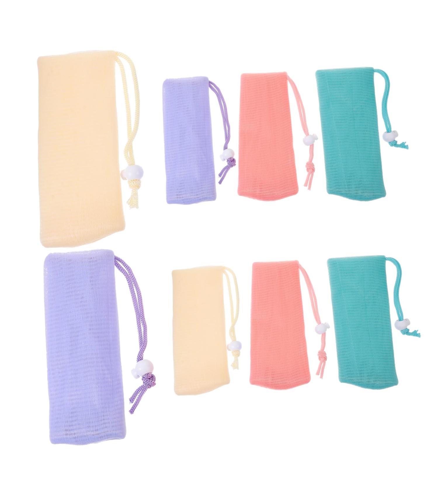 FOYTOKI 8pcs Soap Pouch for Shower Face Soap Holder Soap Sleeves for Soap Bars Bar Soap Bag Pe - Buy Online on SooperMarket.com