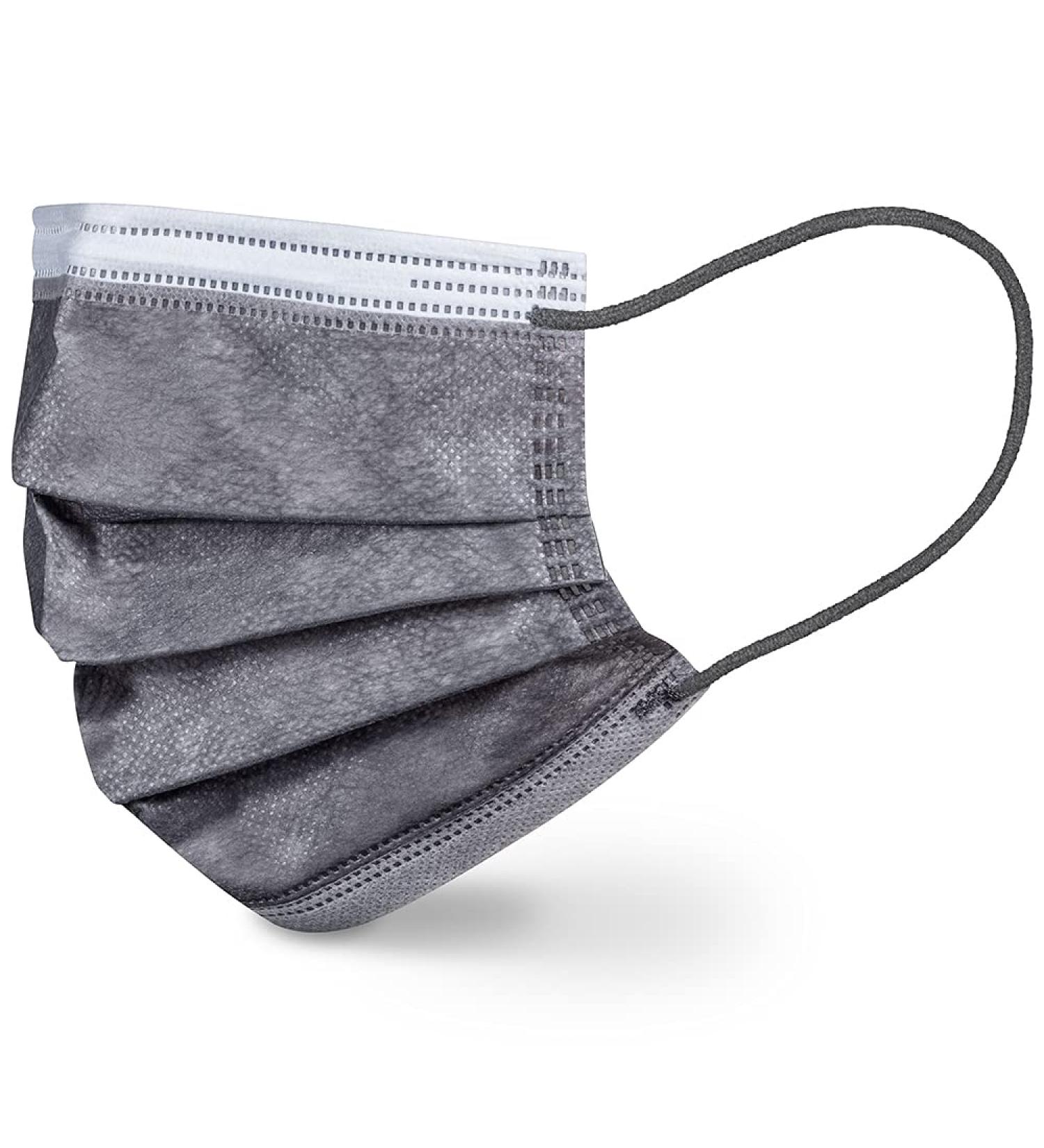 Beurer MM 15 Type IIR Medical Face Mask - 3-Layer Protection Heat Absorbing Gray - 10 Pieces | Made in EU International Shipping - Buy Online on SooperMarket.com