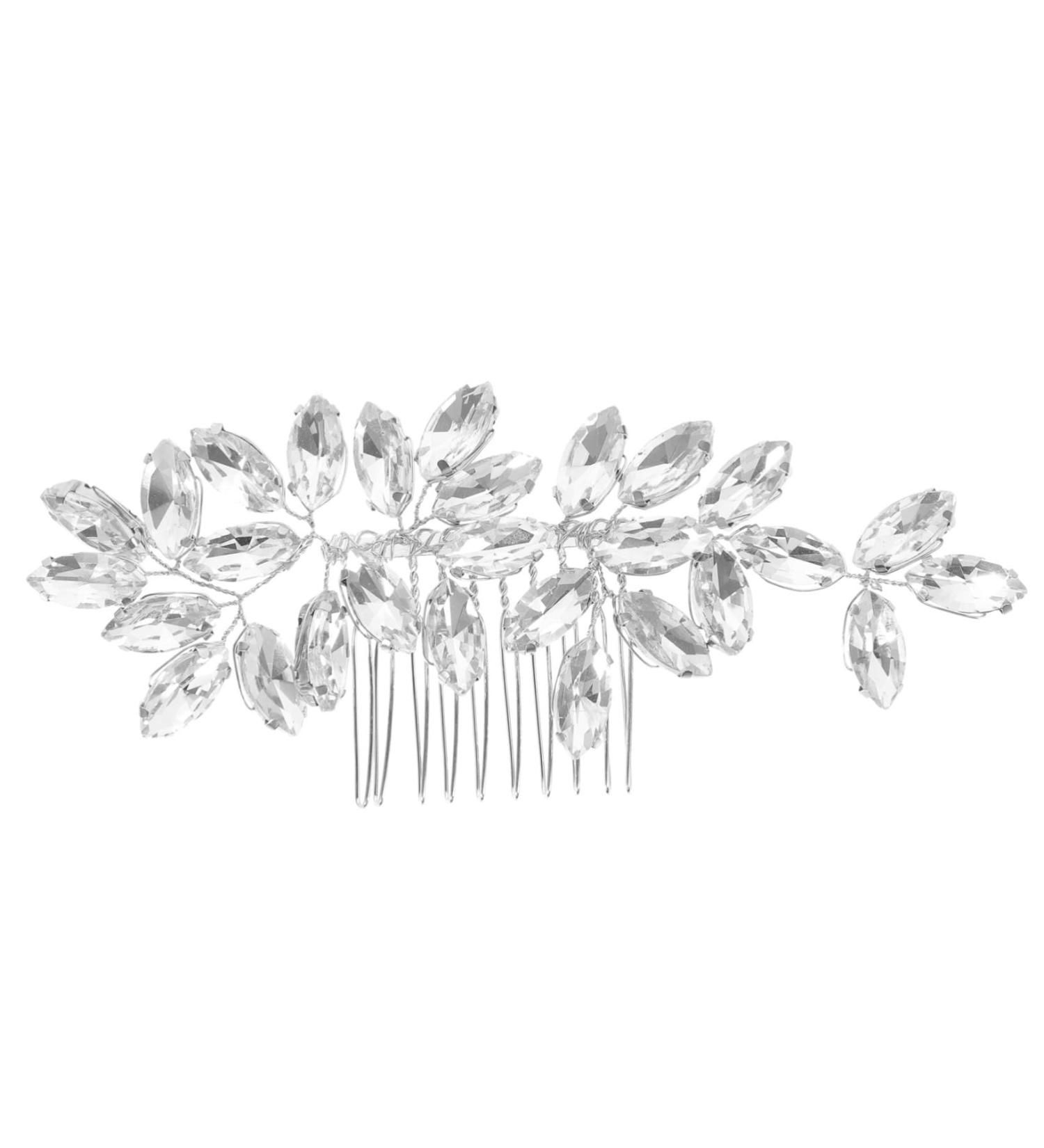 Gogogmee Crystal Hair Accessories Sparkly Hair Comb Bride Hair Side Comb Bridal Hair Comb Wedding Hair Accessories Sparkly Hair Accessories Rhinestone Hair Comb for Bridal Bride Hair Comb - Buy Online on SooperMarket.com
