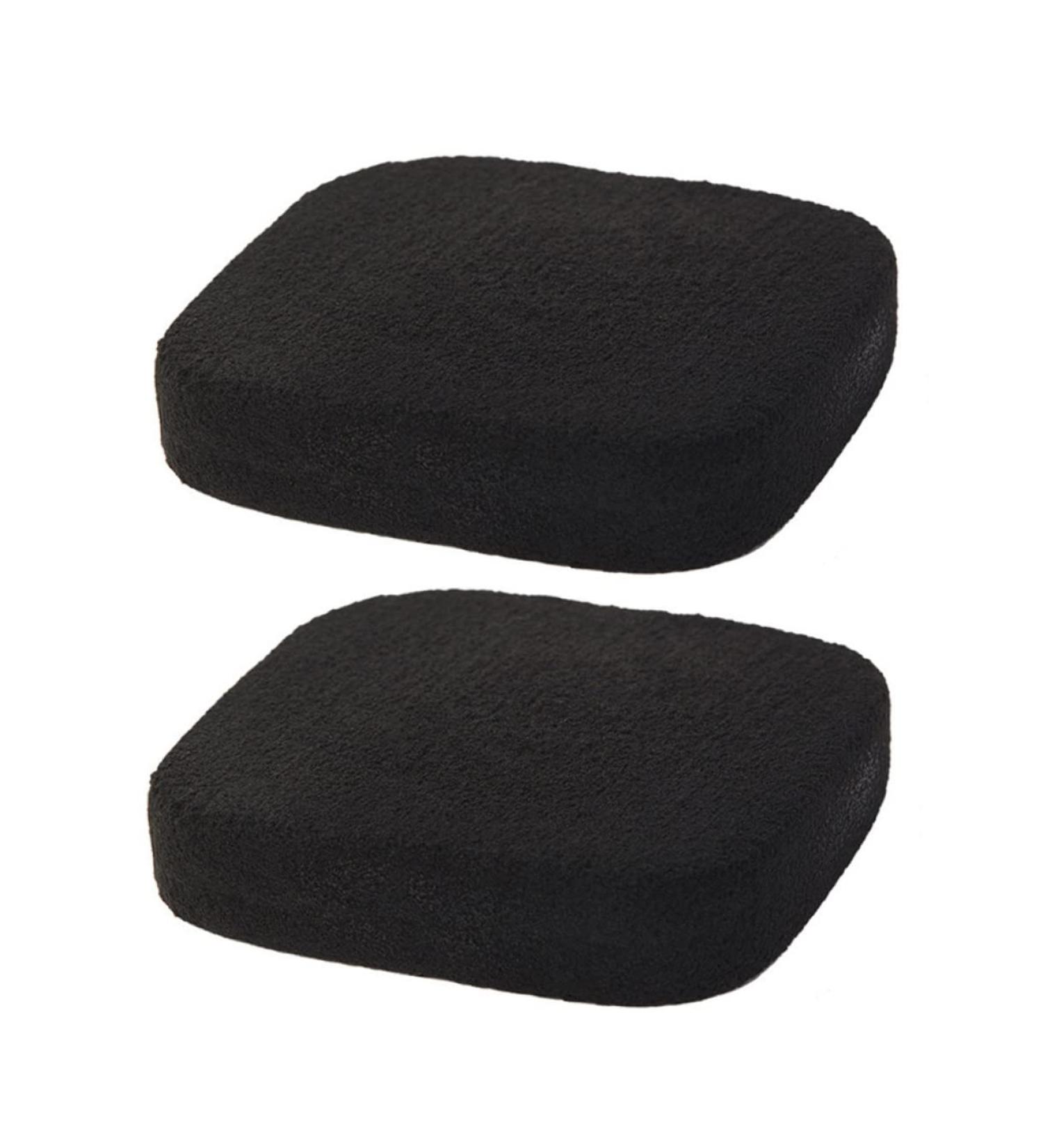 2pcs Charcoal Facial Exfoliating Pads - Compressed Sponges for Deep Cleansing | Face & Body Wash Tools - International Shipping - Buy Online on SooperMarket.com