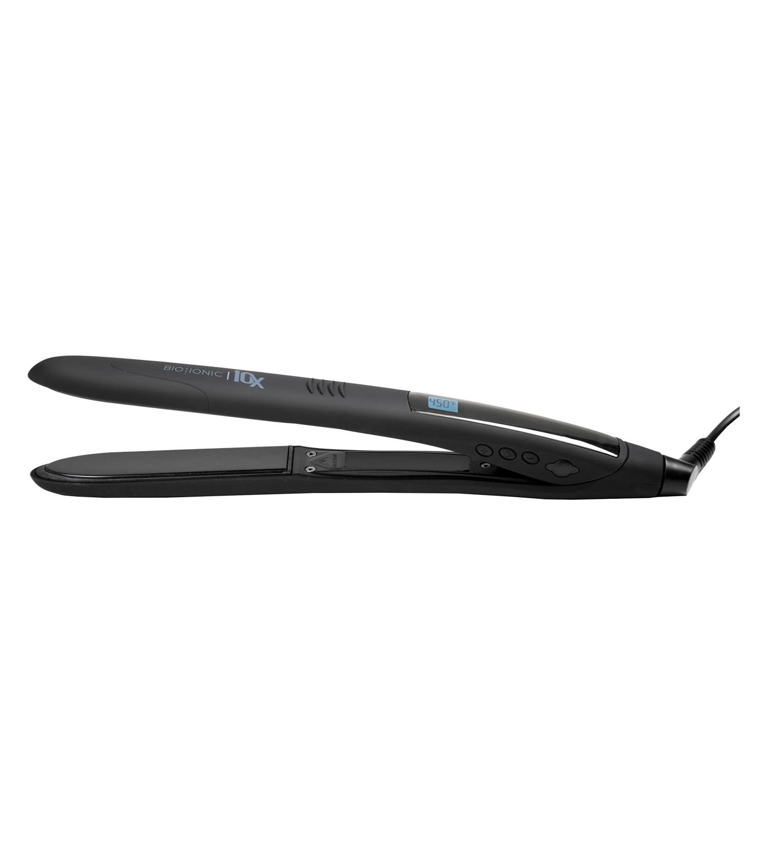 BIO IONIC Styling Iron Black - Professional Ceramic Hair Straightener - Buy Online on SooperMarket.com
