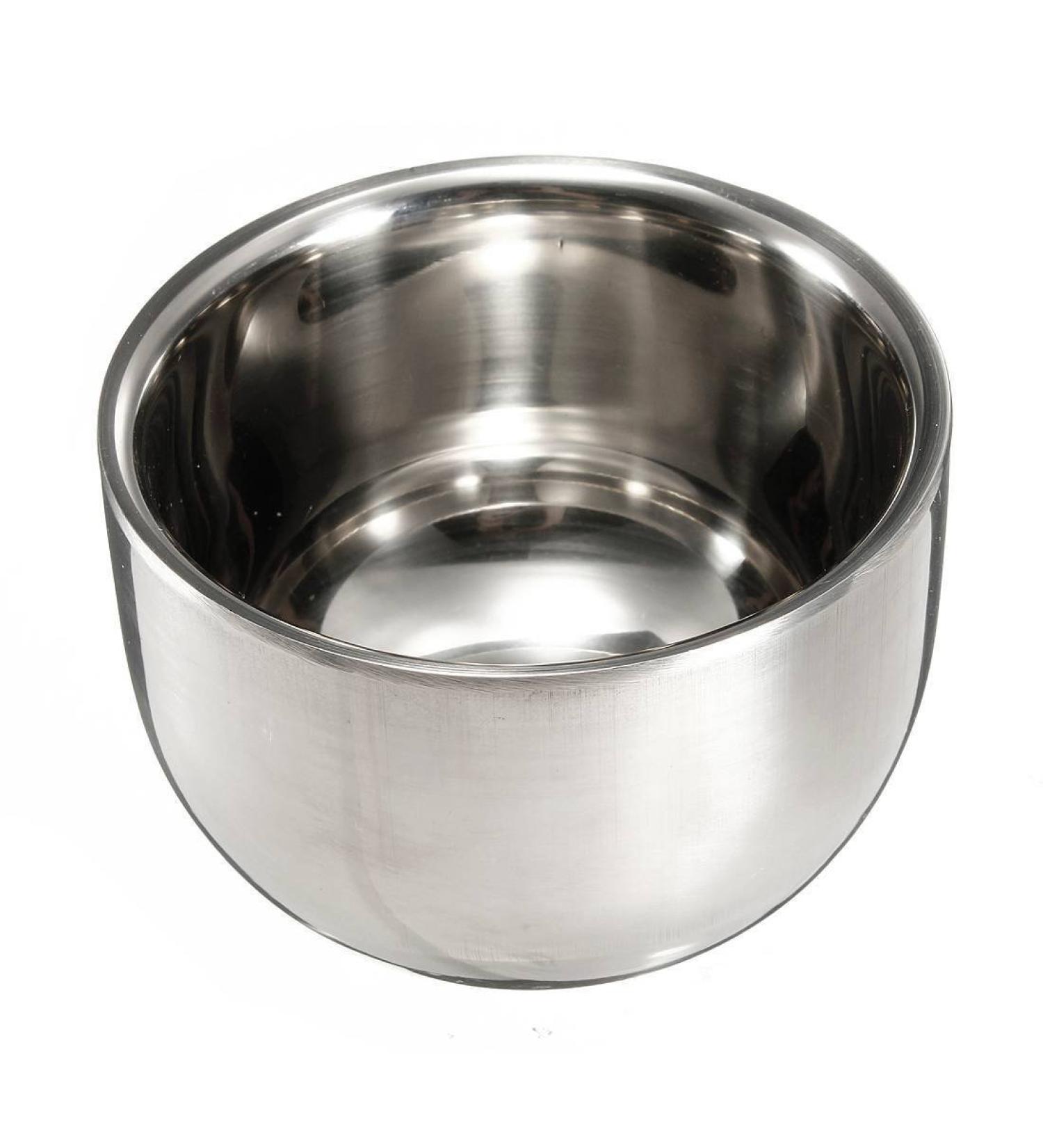 REFURBISHHOUSE Stainless Steel Shaving Bowl | Durable & Stylish Shaving Mug for Men - Buy Online on SooperMarket.com