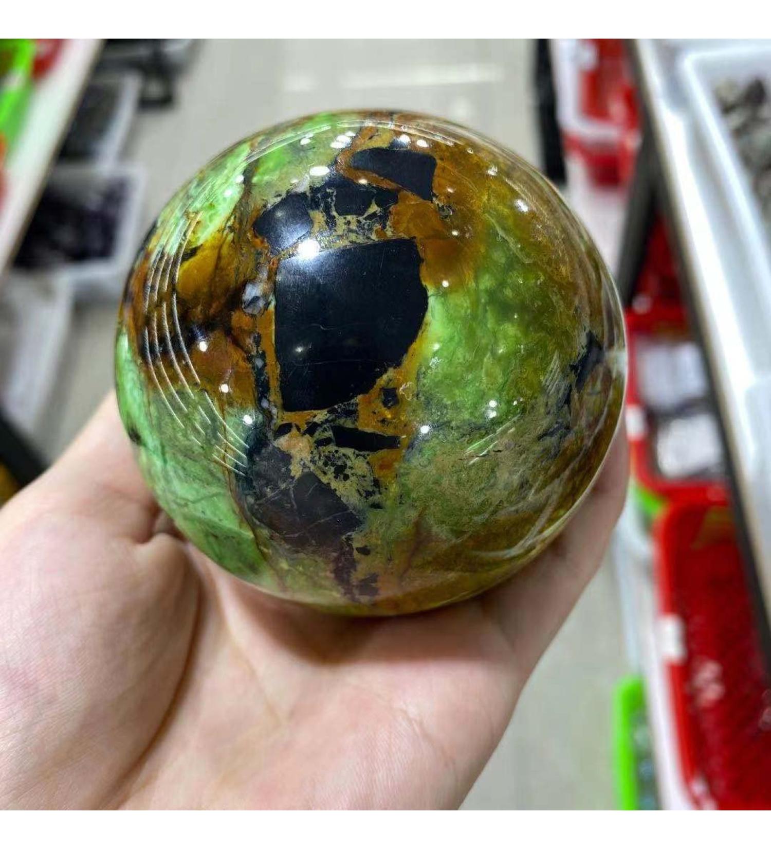 Crystal Rough Natural Crystal Rough Specimen Natural Pine Stone Crystal Quartz Ball ReikiGift Room DecorationStone (Size : 300-350g) - Buy Online on SooperMarket.com