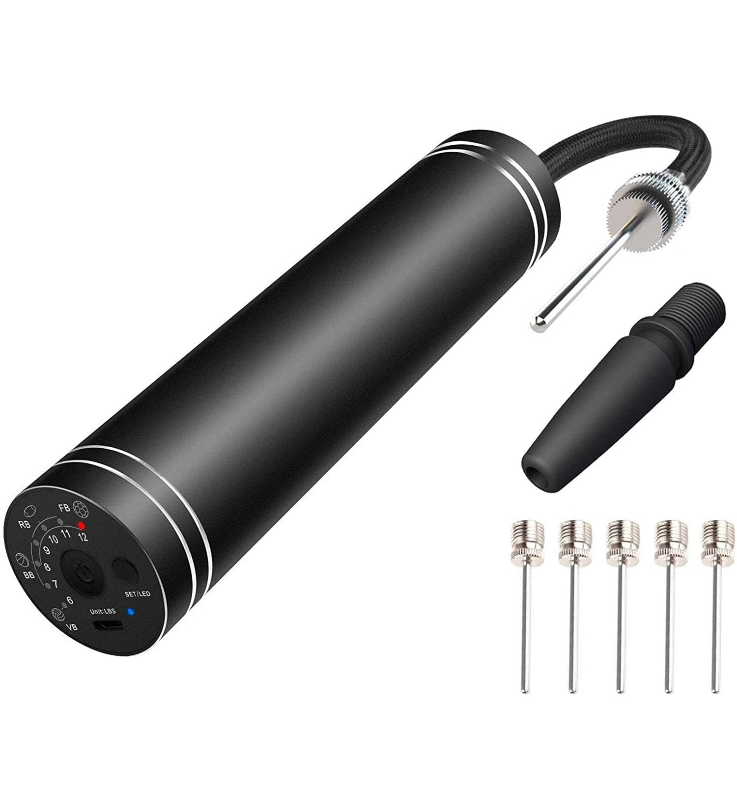 Morpilot Electric Ball Pump | Portable Air Pump for Sports Balls | Fast Inflation with Needles | 4 Ball Modes - Buy Online on SooperMarket.com