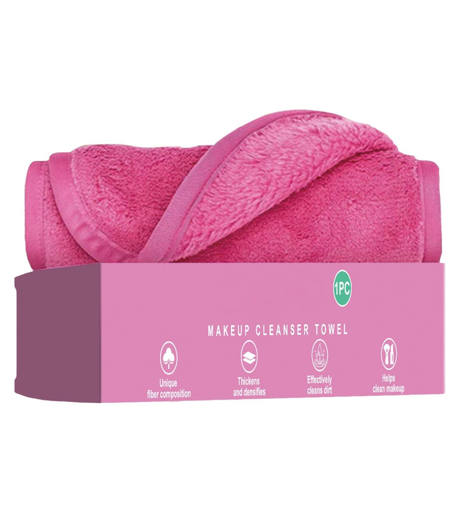 Teksome Facial Cleansing Towel Comfortable Soft Makeup Removal Towel - Makeup Remover Face Cloth Light Weight Face Cleansing Towel for Daily Use Dating - Buy Online on SooperMarket.com