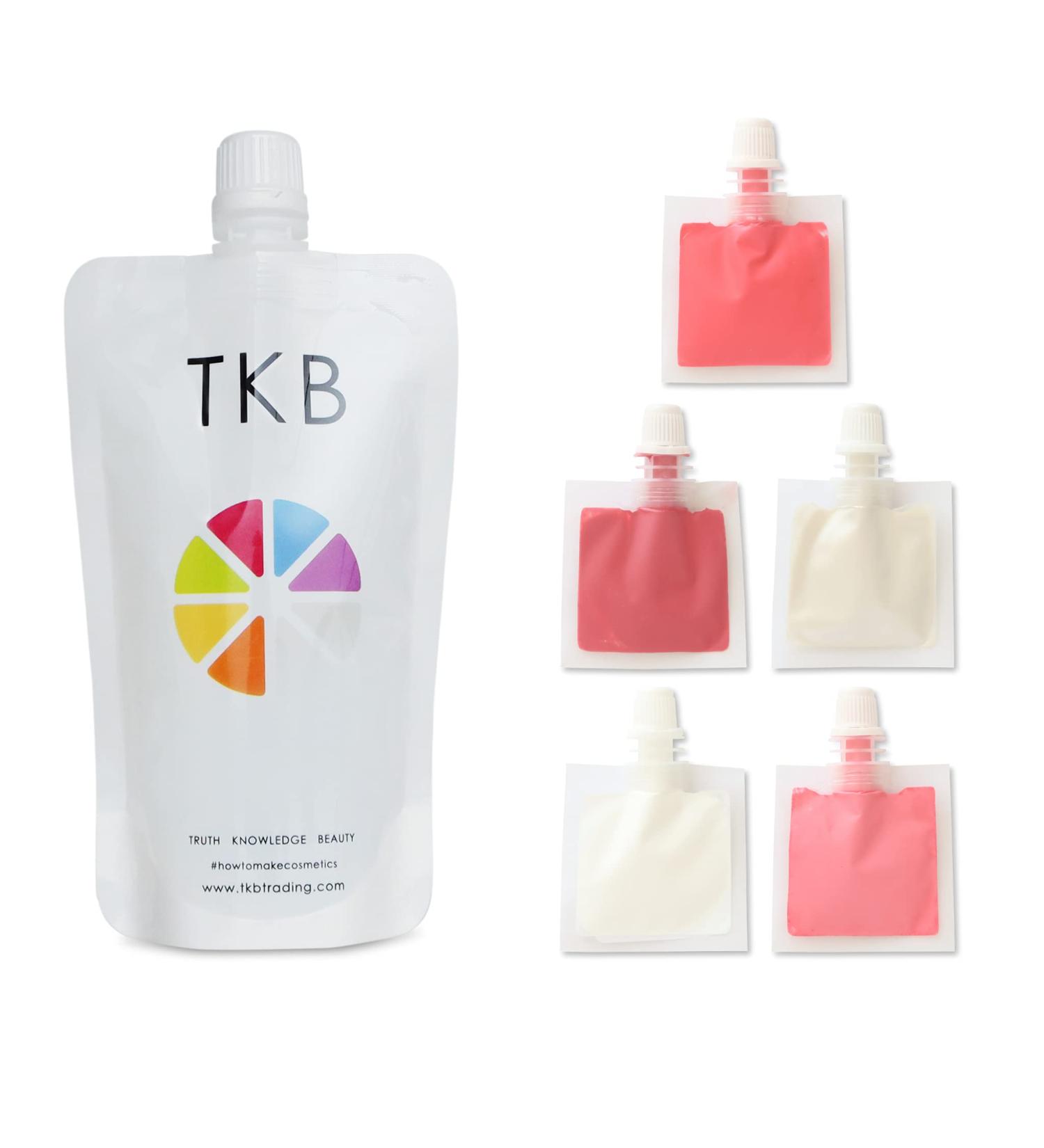 TKB Gloss Base & Sweet Heart Lip Liquid Colors Set | Clear Lip Gloss DIY Kit Made in USA Mineral Oil Free - Sample (7ml) Set 2 - Buy Online on SooperMarket.com