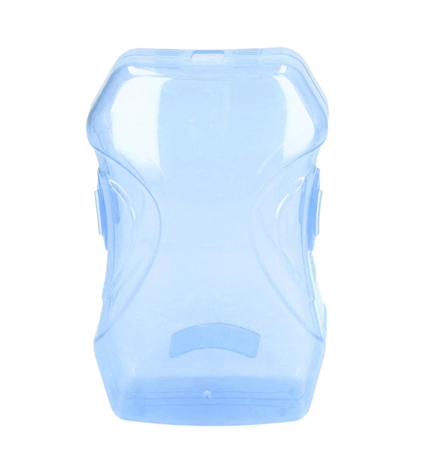 Original Squeeze-Proof Food Bag Holder for Toddlers - Blue | International Shipping Available - Buy Online on SooperMarket.com