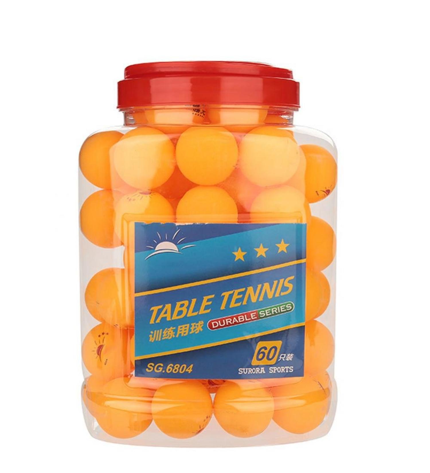 Vbest Life 60pcs 3-Star Orange Ping Pong Balls - Competition & Training Set - Buy Online on SooperMarket.com