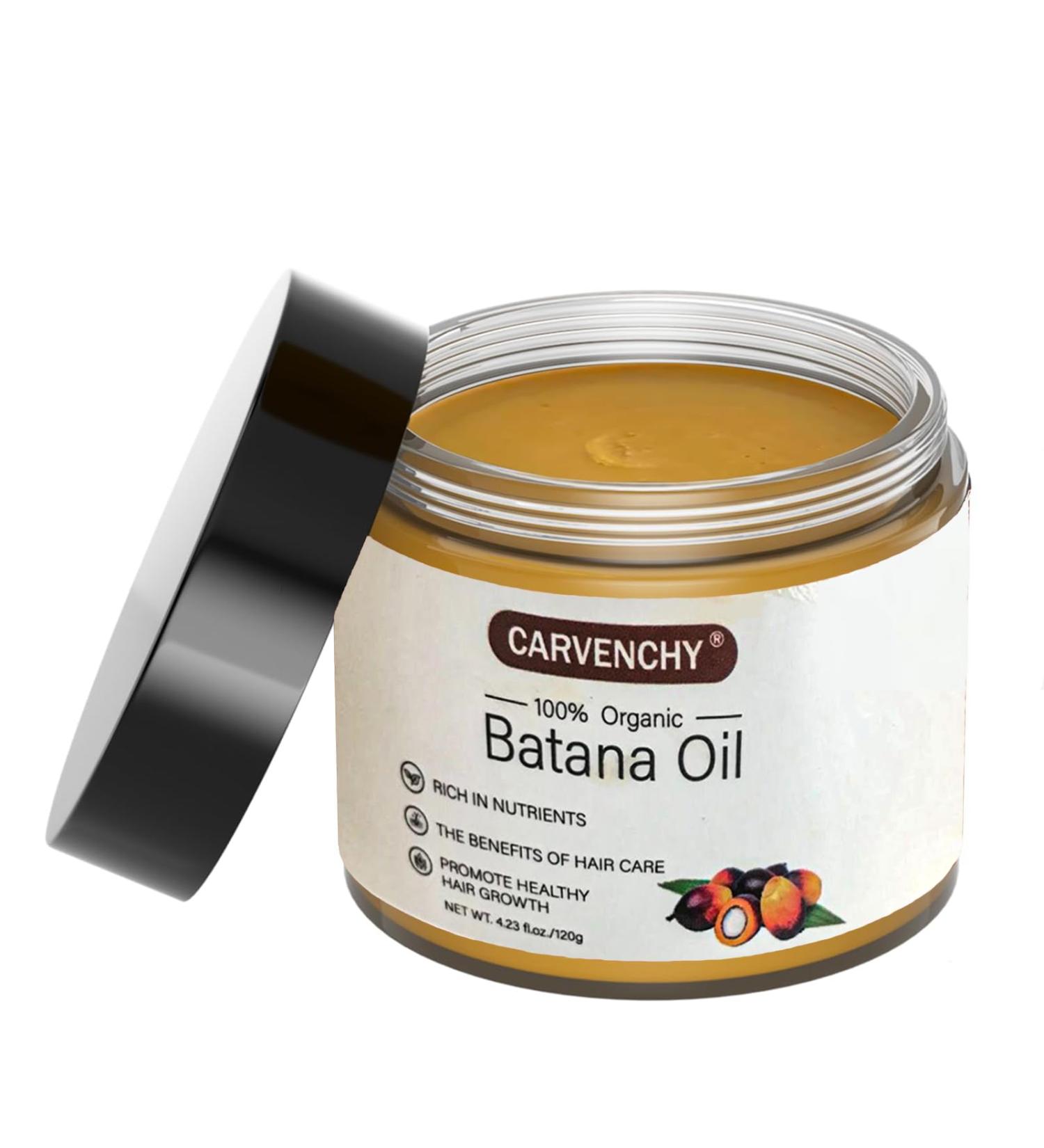 Dr. Sebi Batana Oil - 100% Pure Hair Growth Oil | Unrefined Hair Loss Prevention & Thickness Enhancer for Men & Women | 4.23 OZ - Buy Online on SooperMarket.com