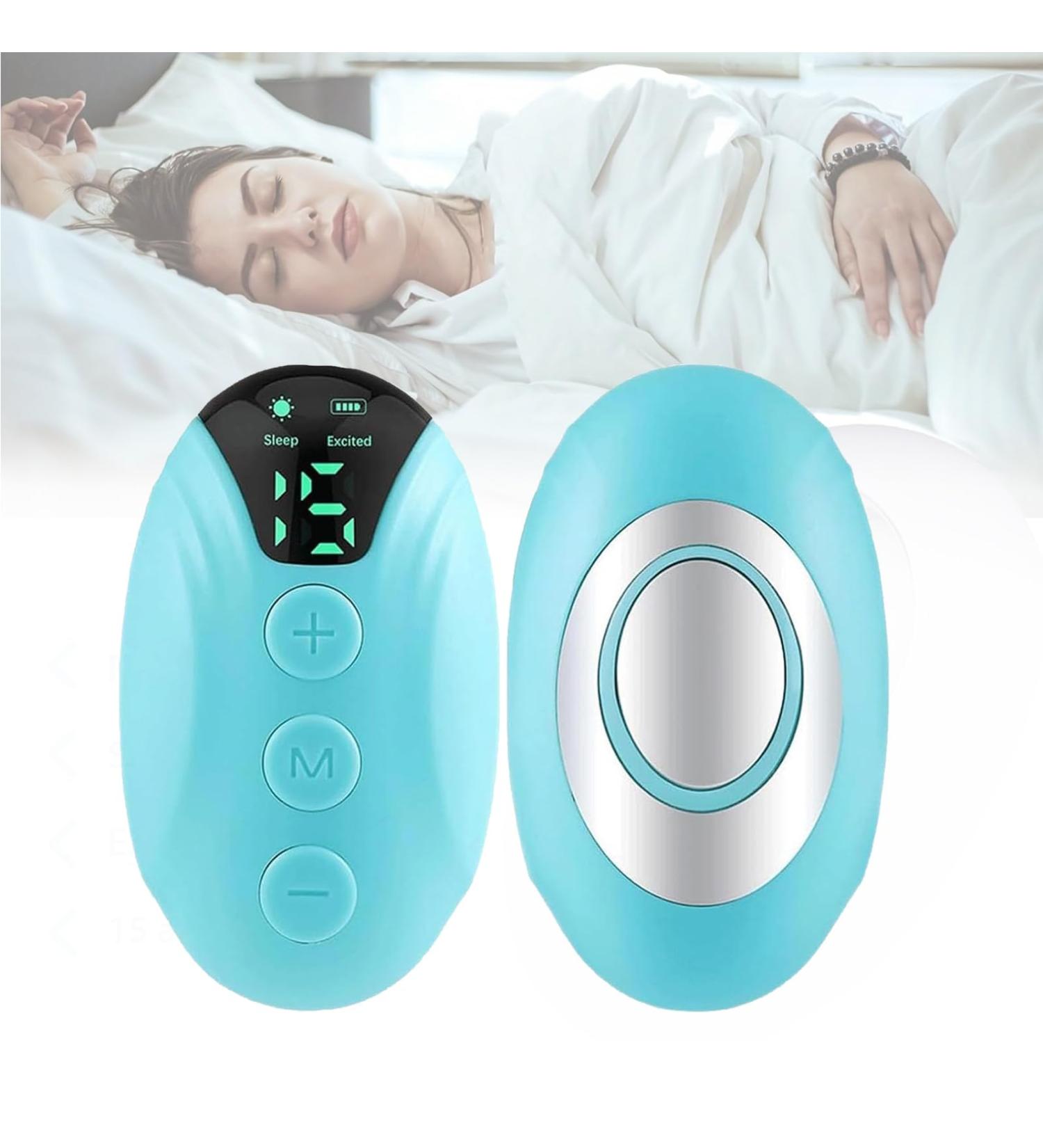 Dormidreams DormiDream Dormidreams Aparato para Dormir Dormi Dreams Aparato Neurocontrol Dispositivo Para Ansiedad Hand Held Nighttime Sleep Aid Device Natural Sleep Aid Device (Blue) - Buy Online on SooperMarket.com