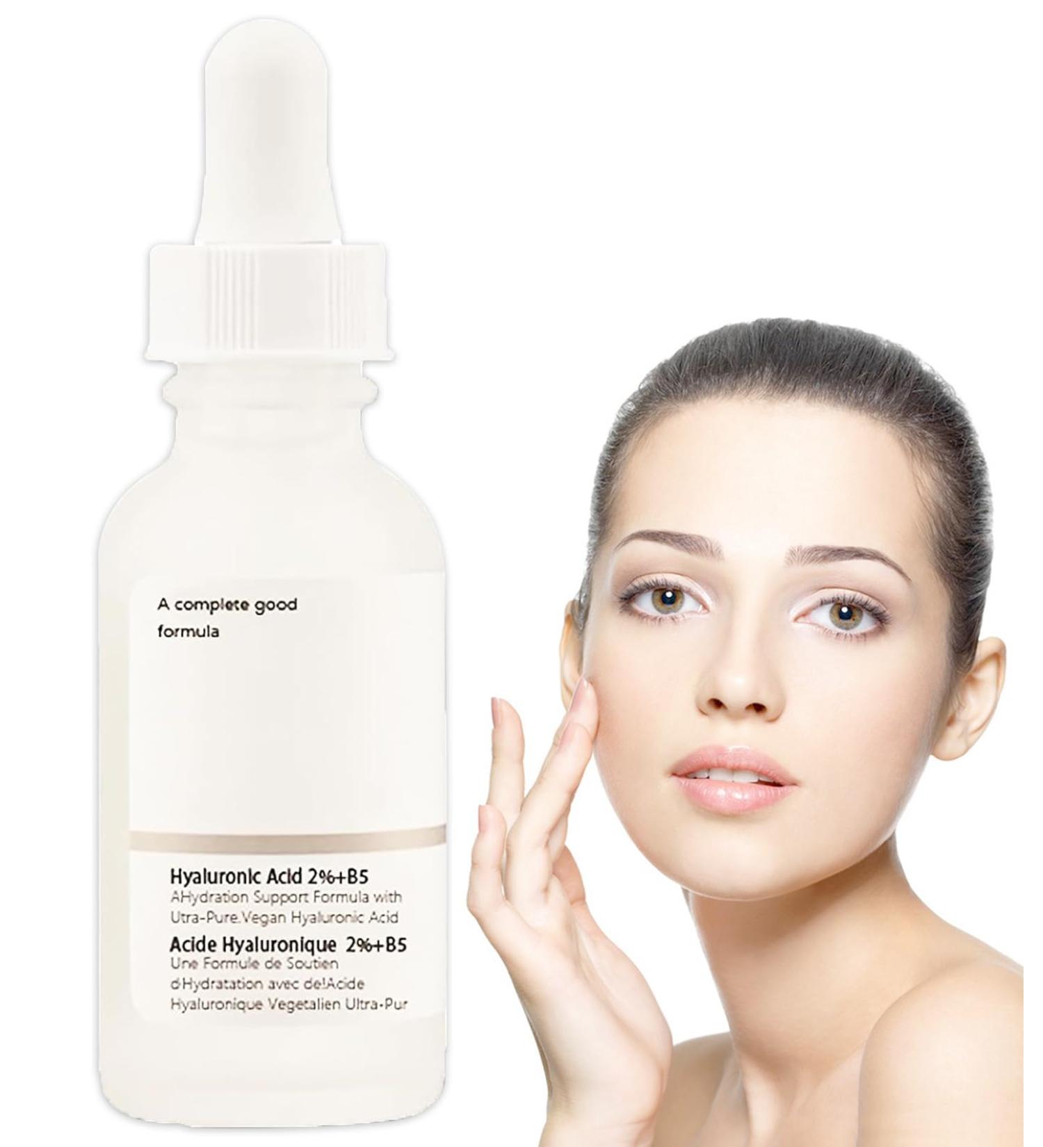 Hyaluronic Acid 2% + B5 30ML Hyaluronic Acid Serum for Face Dark Spot Remover for Face Hyaluronic Acid Face Moisturize Skincare Serum for Face to Plump and Smooth Skin for All Skin Types Skin Care - Buy Online on SooperMarket.com