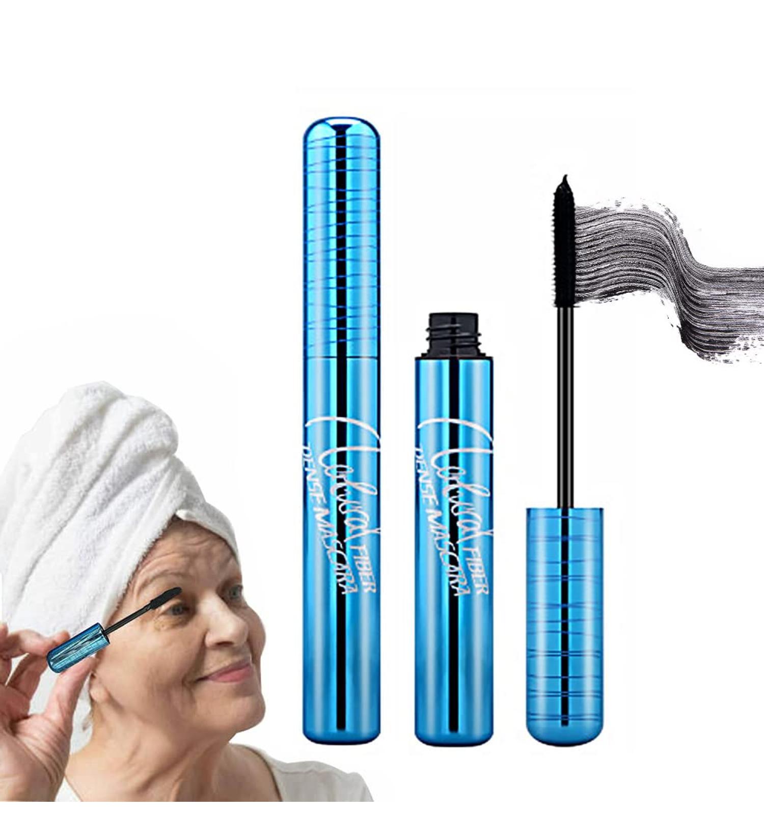 PrimeLash Natural Lengthening Waterproof Mascara for Seniors - Black - Buy Online on SooperMarket.com