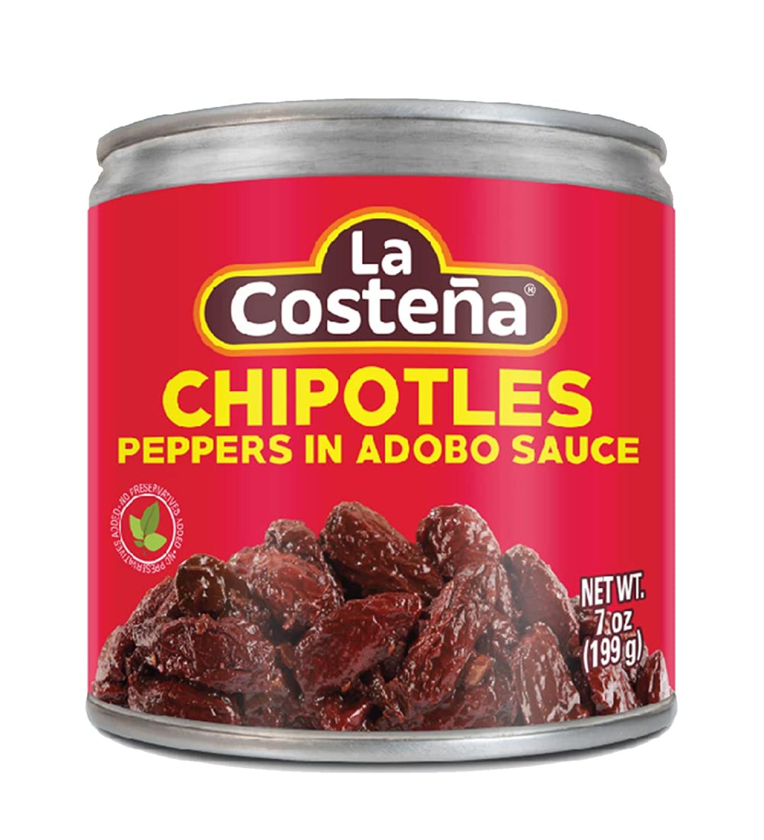 La Costena Chipotle Peppers 7oz - Authentic Mexican Smoky Flavor - Buy Online on SooperMarket.com