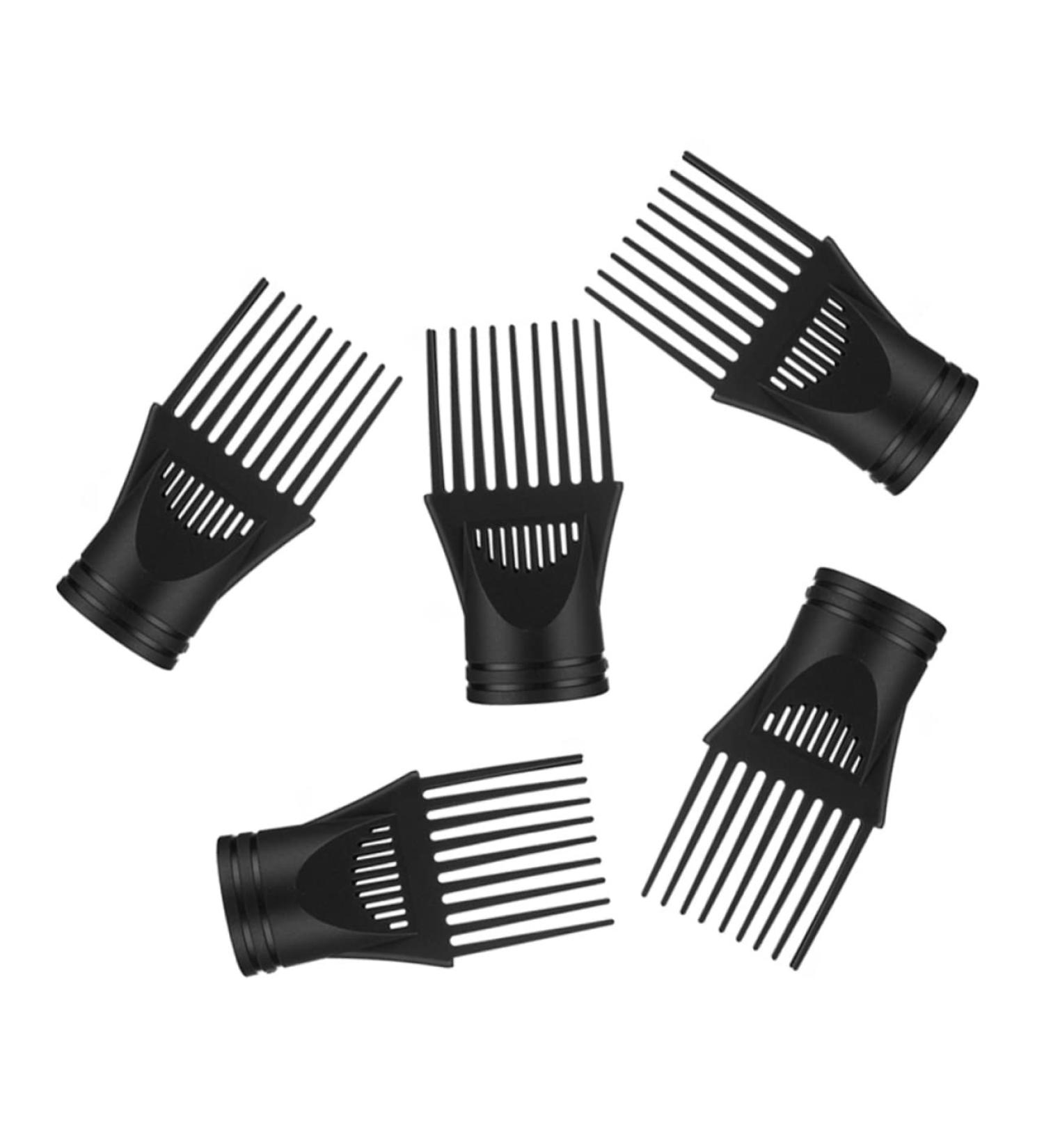 Didiseaon 5pcs Hair Dryer Comb Hair Styling Nozzle Wide-tooth Comb Attachment Blower Dryer Comb Attachment Hairdressing Tool Hair Diffuser Blower Comb Dry Clothes Wide Tooth Comb Plastic - Buy Online on SooperMarket.com