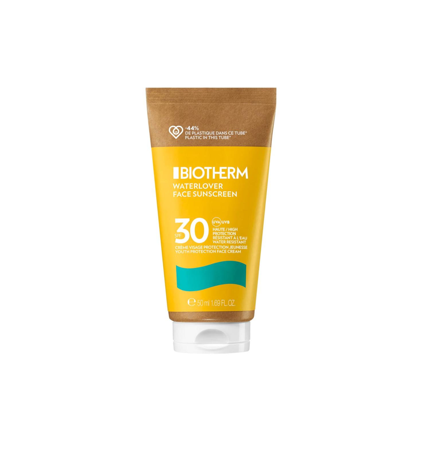 Biotherm Waterlover Face Sunscreen Youth Protection Face Cream SPF30 50ml