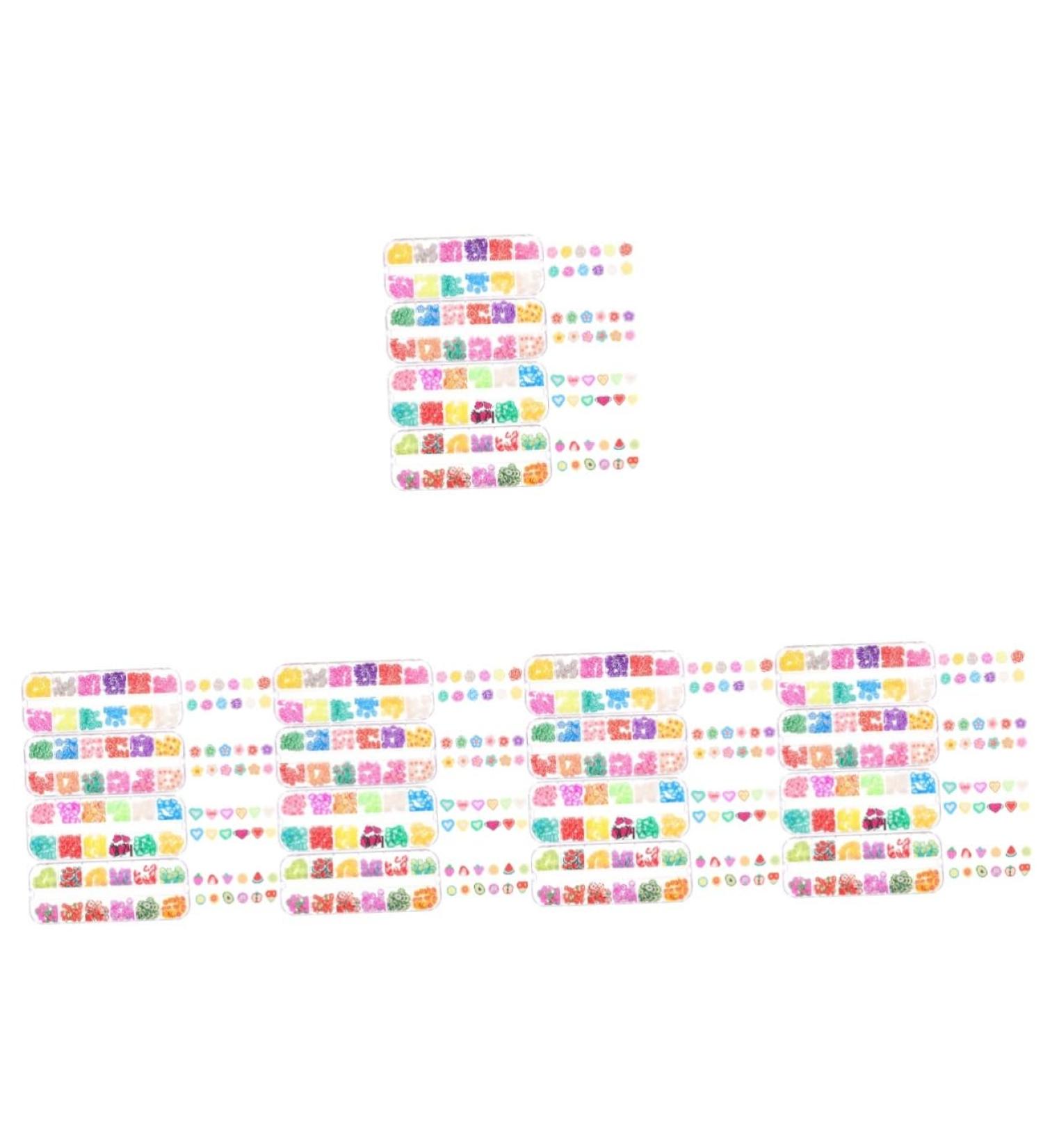 FRCOLOR 20 Boxes Nail Art Nail Bite Stop Nail Set for Manicure Nail Art Set Manicure Set Nail Set Nail Set Mobile Phone Fruit Slices Beading Nail Splitter Polymer Clay - Buy Online on SooperMarket.com
