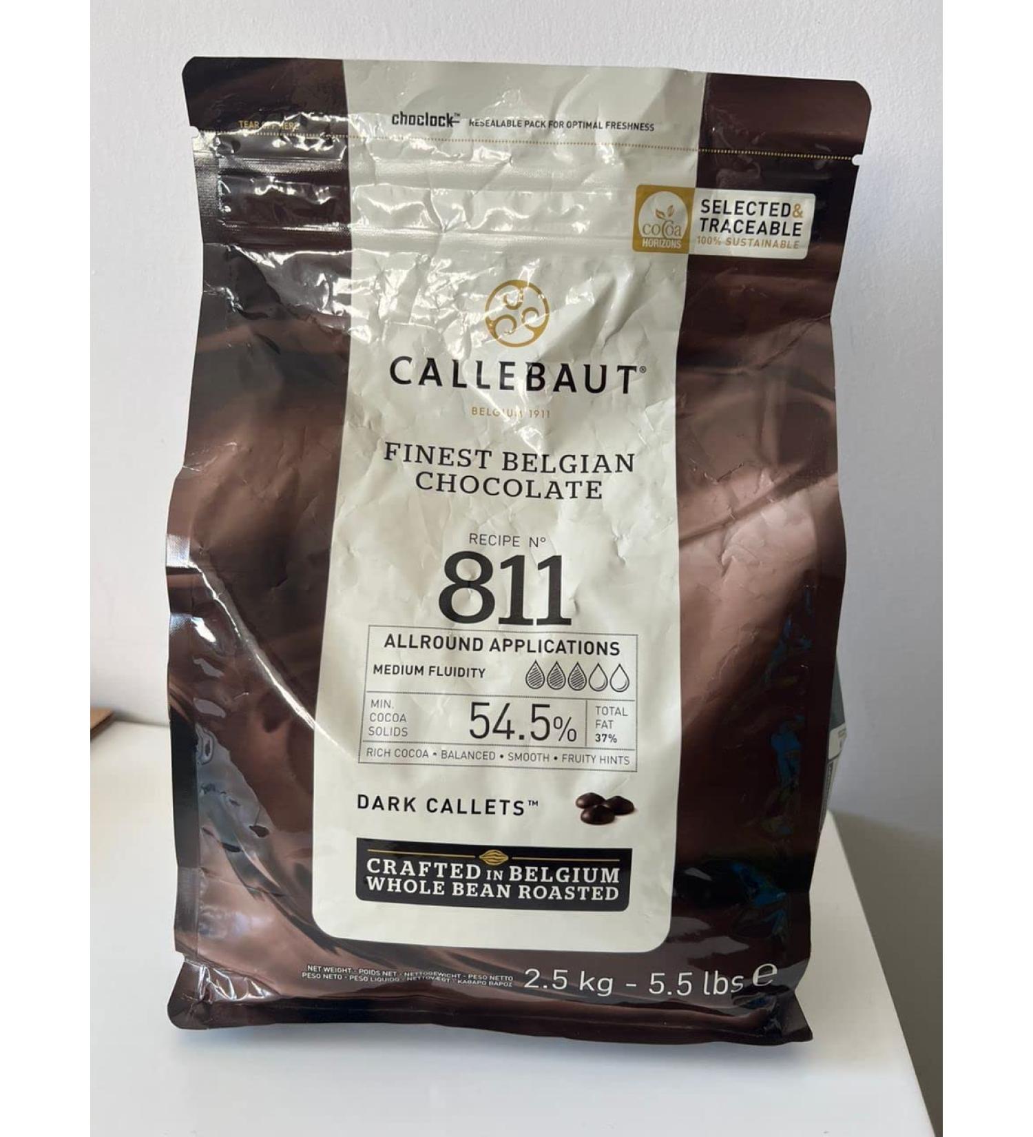 Callebaut Dark Chocolate 2.5 kg