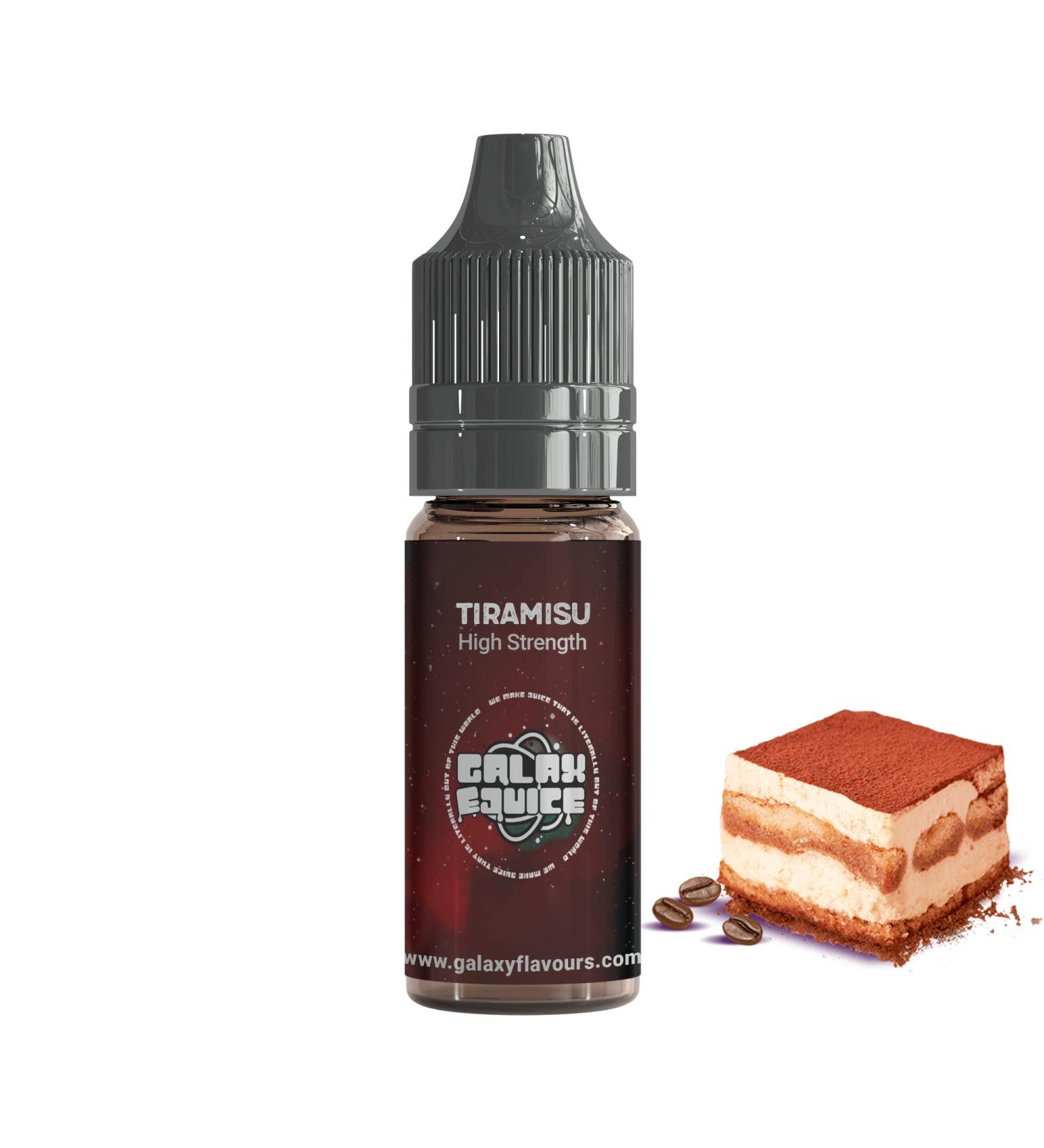 Tiramisu High Strength Flavouring 10ml Bottle - 230+ Flavours - Galaxy Food Flavours - Buy Online on SooperMarket.com